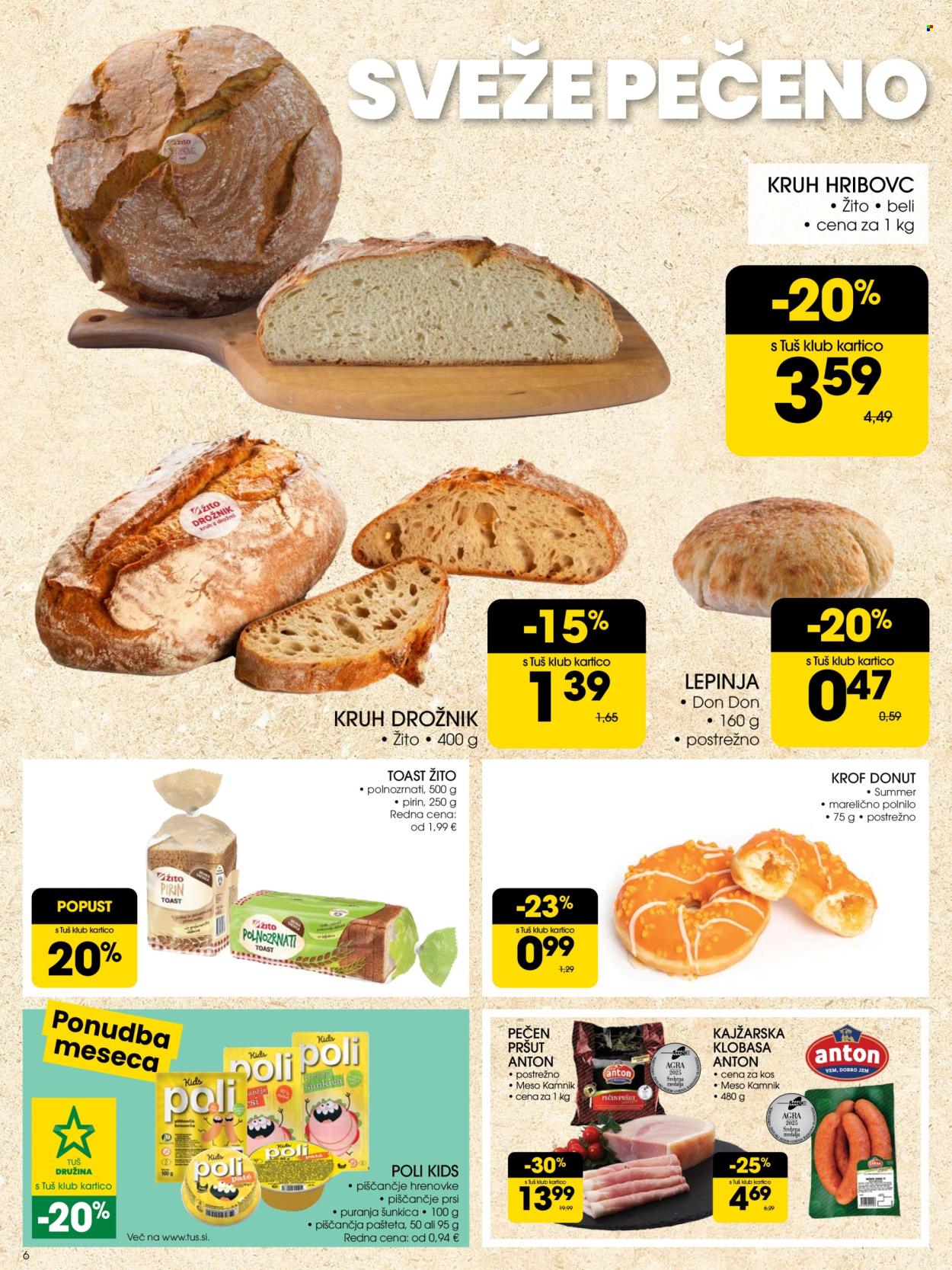 Tuš katalog - 6.8.2025 - 12.8.2025. Stran 6