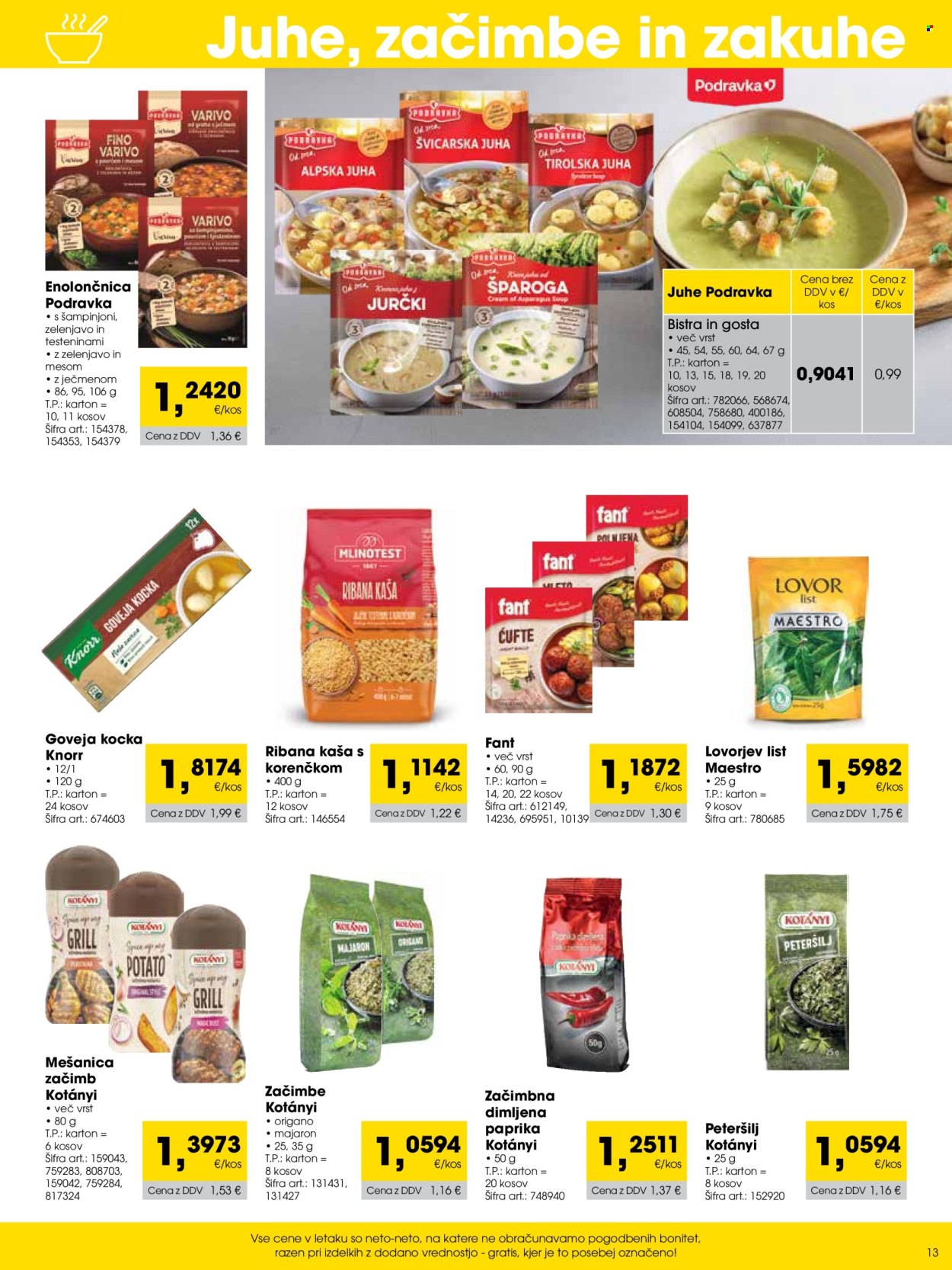 Tuš Cash & Carry katalog - 1.8.2025 - 31.8.2025. Stran 13