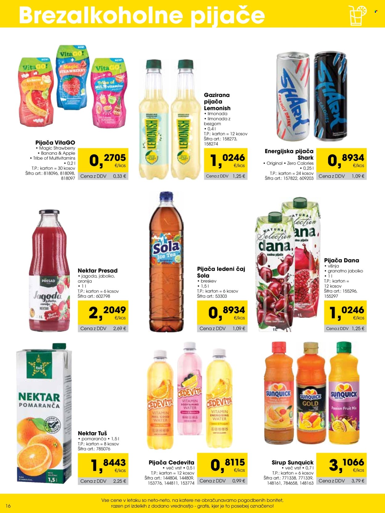 Tuš Cash & Carry katalog - 1.8.2025 - 31.8.2025. Stran 16