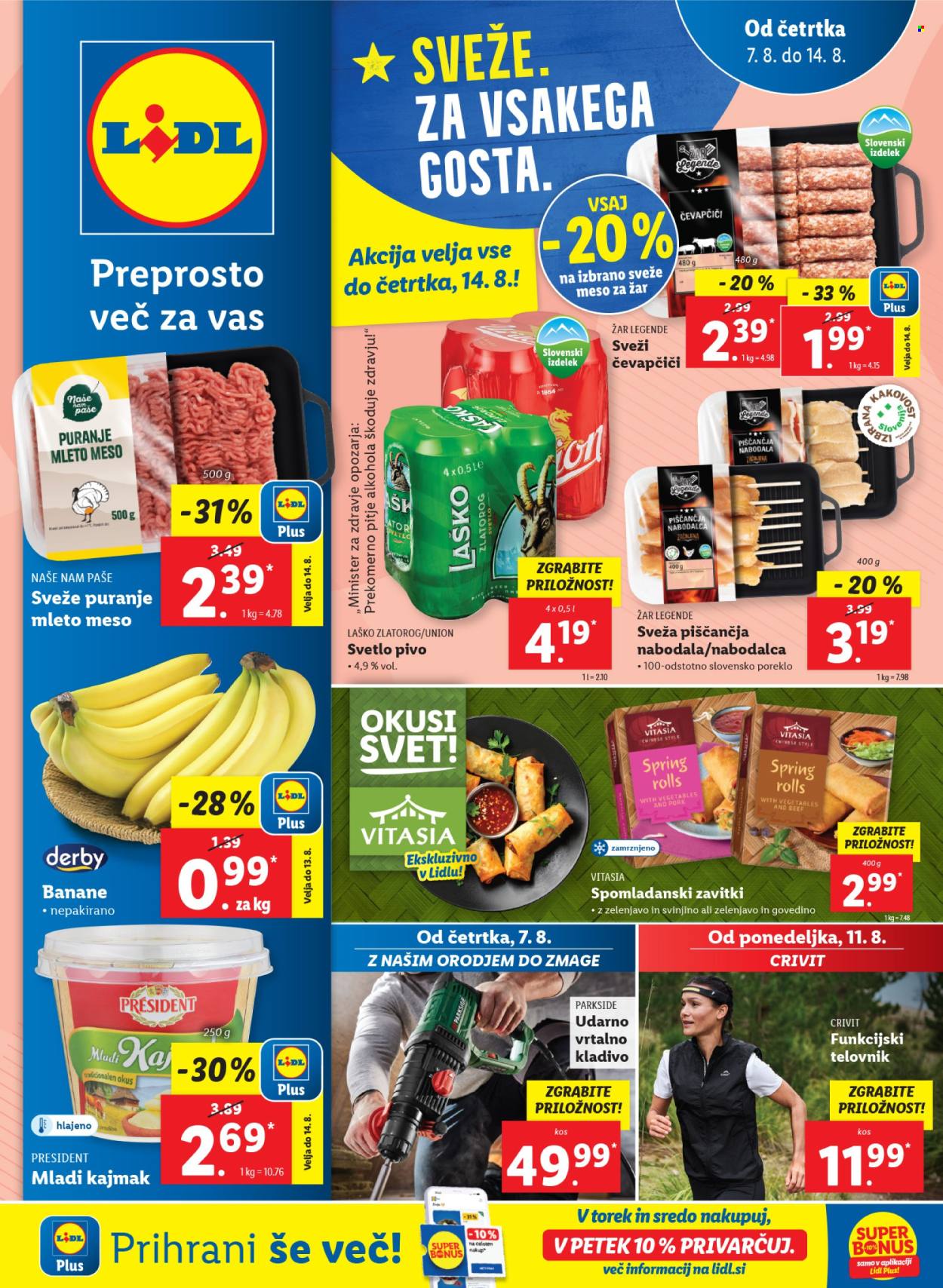 Lidl katalog - 7.8.2025 - 14.8.2025. Stran 1