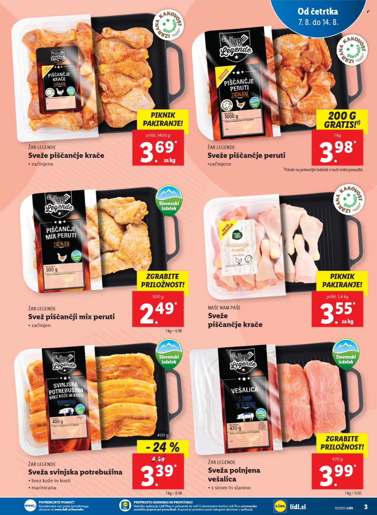 Lidl katalog - 7.8.2025 - 14.8.2025. Stran 3