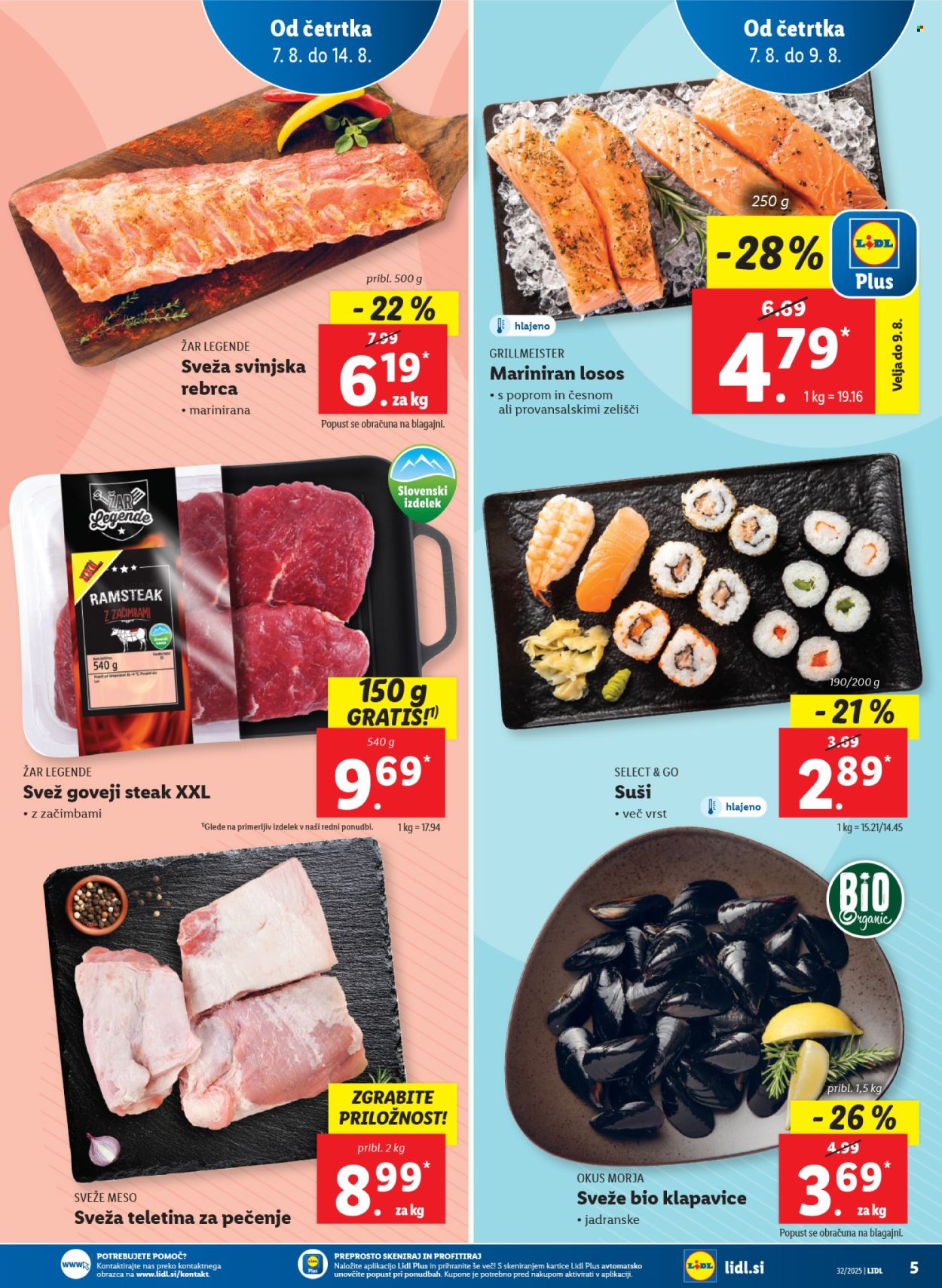 Lidl katalog - 7.8.2025 - 14.8.2025. Stran 5