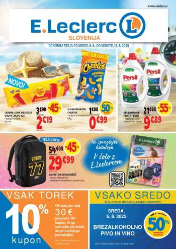 E.Leclerc katalog - 6.8.2025 - 16.8.2025.