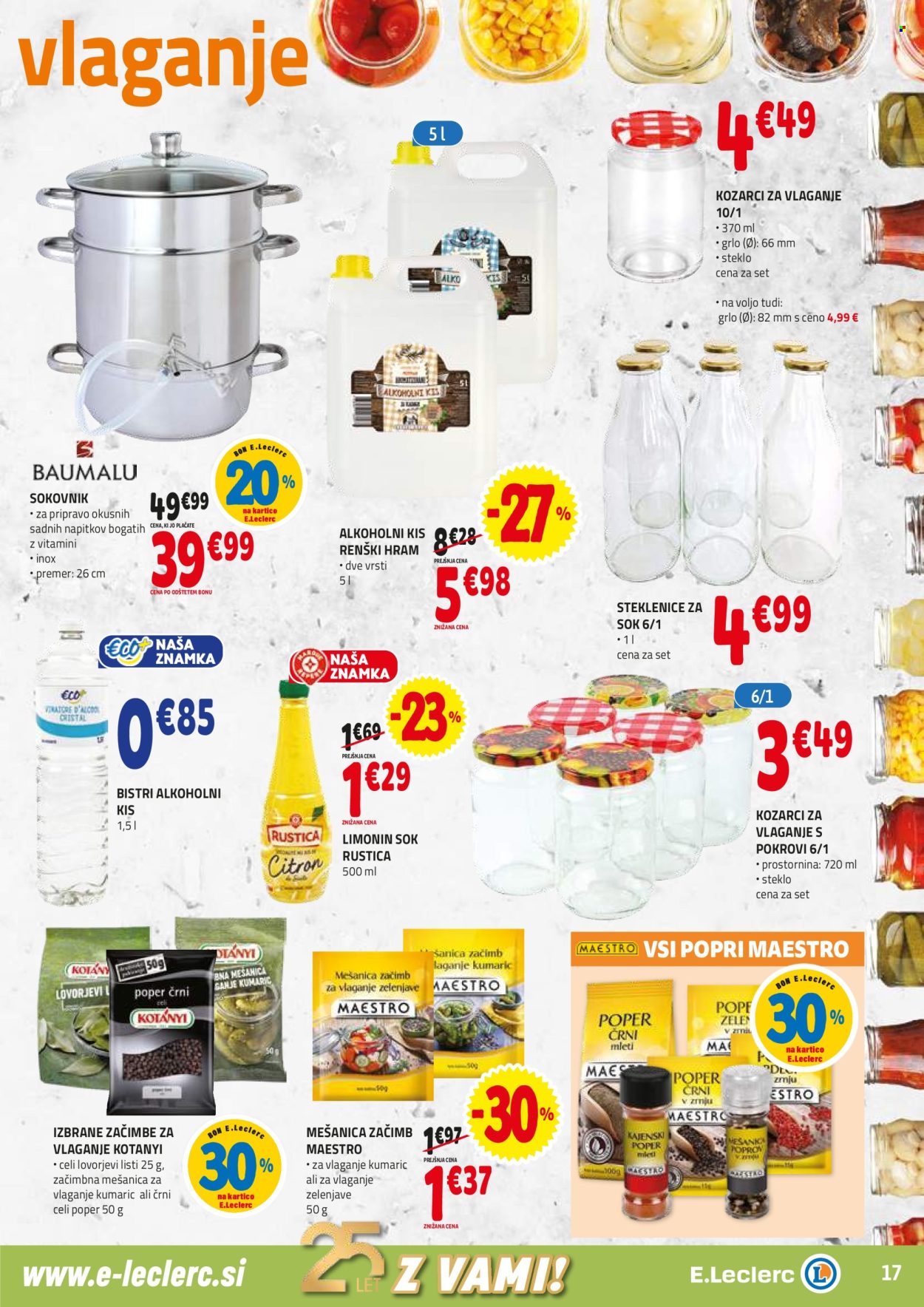 E.Leclerc katalog - 6.8.2025 - 16.8.2025. Stran 17