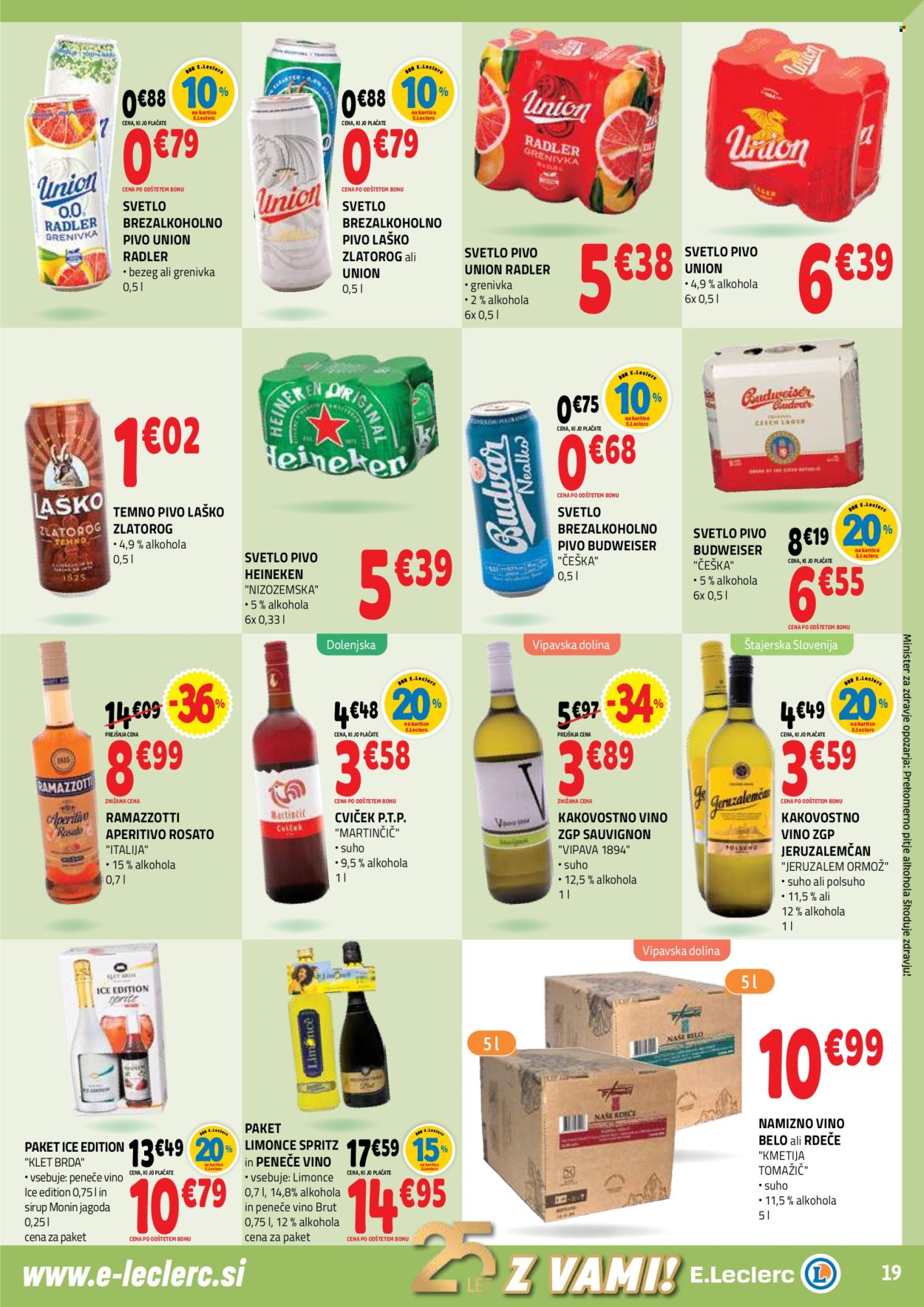 E.Leclerc katalog - 6.8.2025 - 16.8.2025. Stran 19