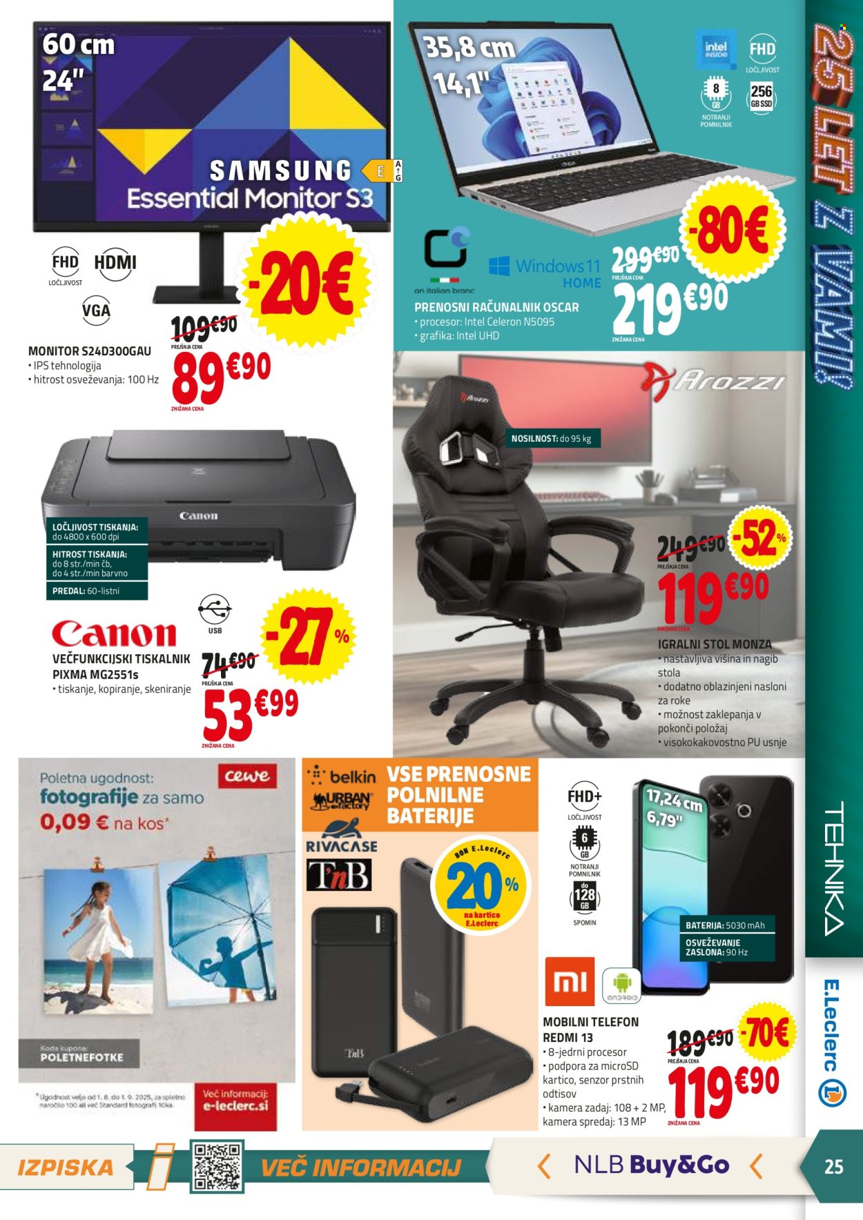 E.Leclerc katalog - 6.8.2025 - 16.8.2025. Stran 25