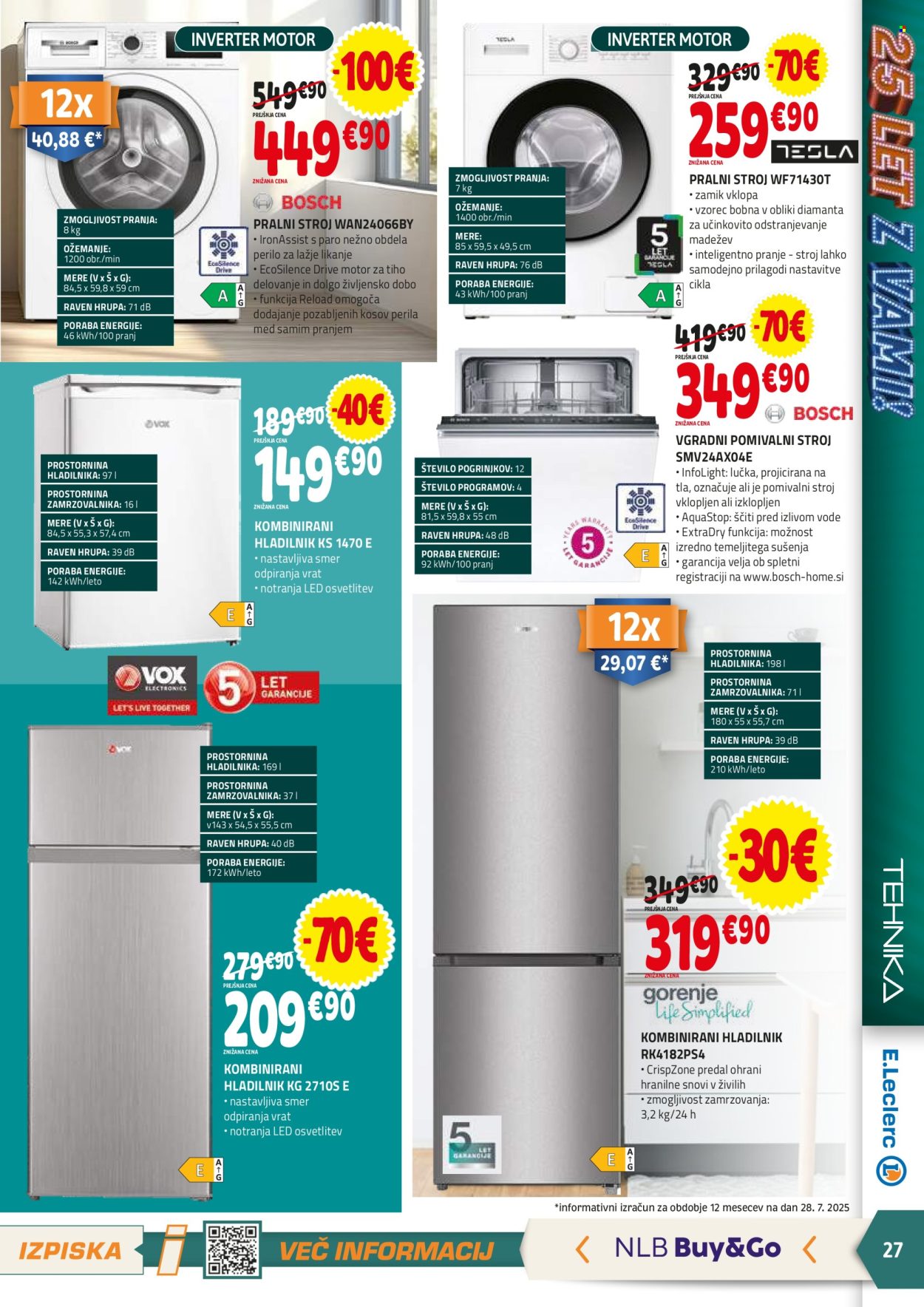 E.Leclerc katalog - 6.8.2025 - 16.8.2025. Stran 27