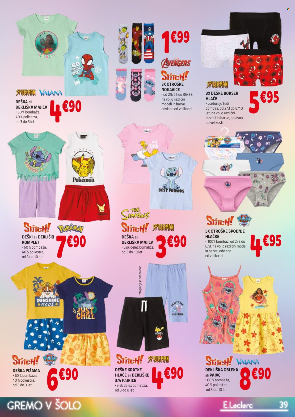 E.Leclerc katalog - 6.8.2025 - 16.8.2025. Stran 39