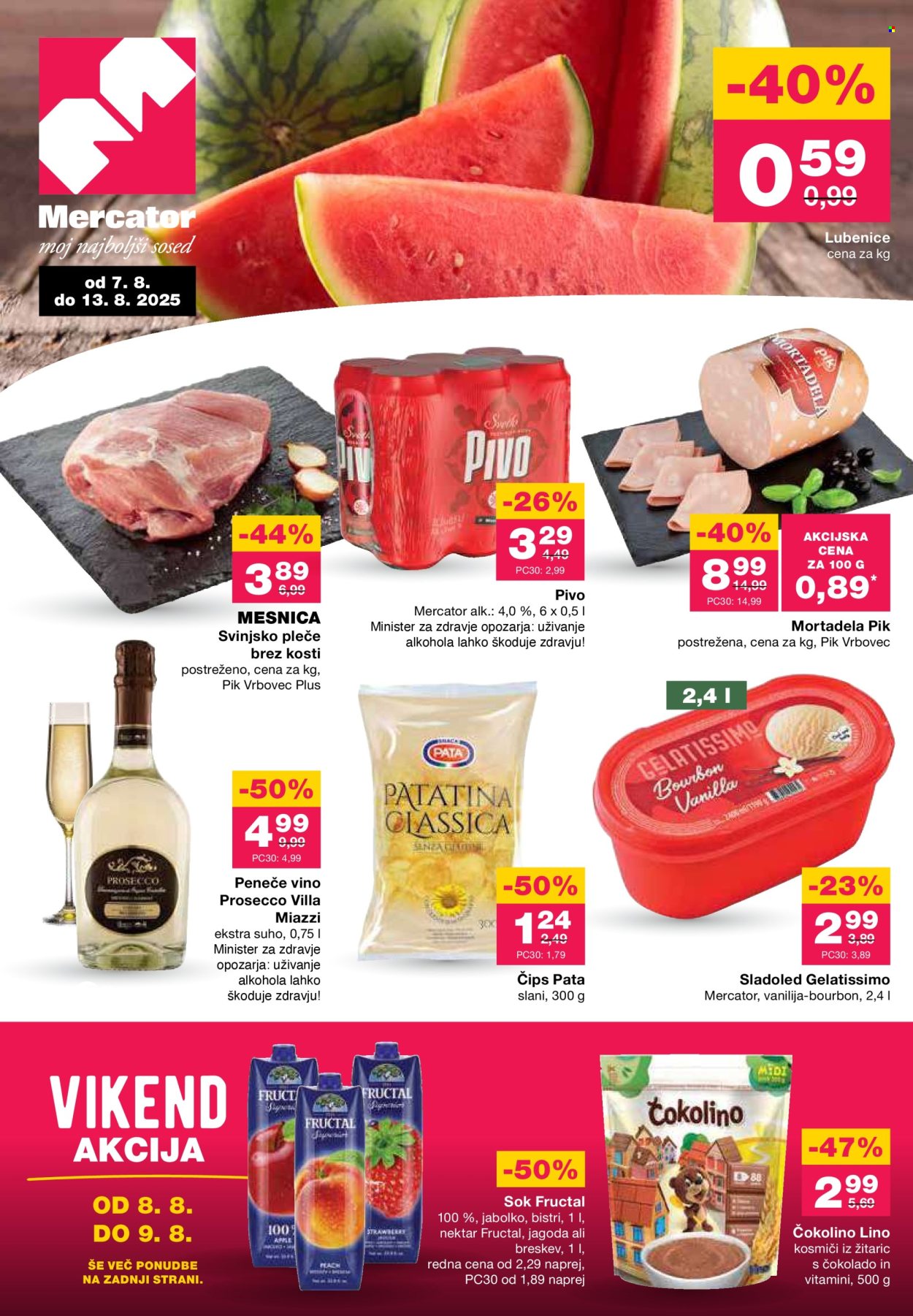 Mercator katalog - 7.8.2025 - 13.8.2025. Stran 1