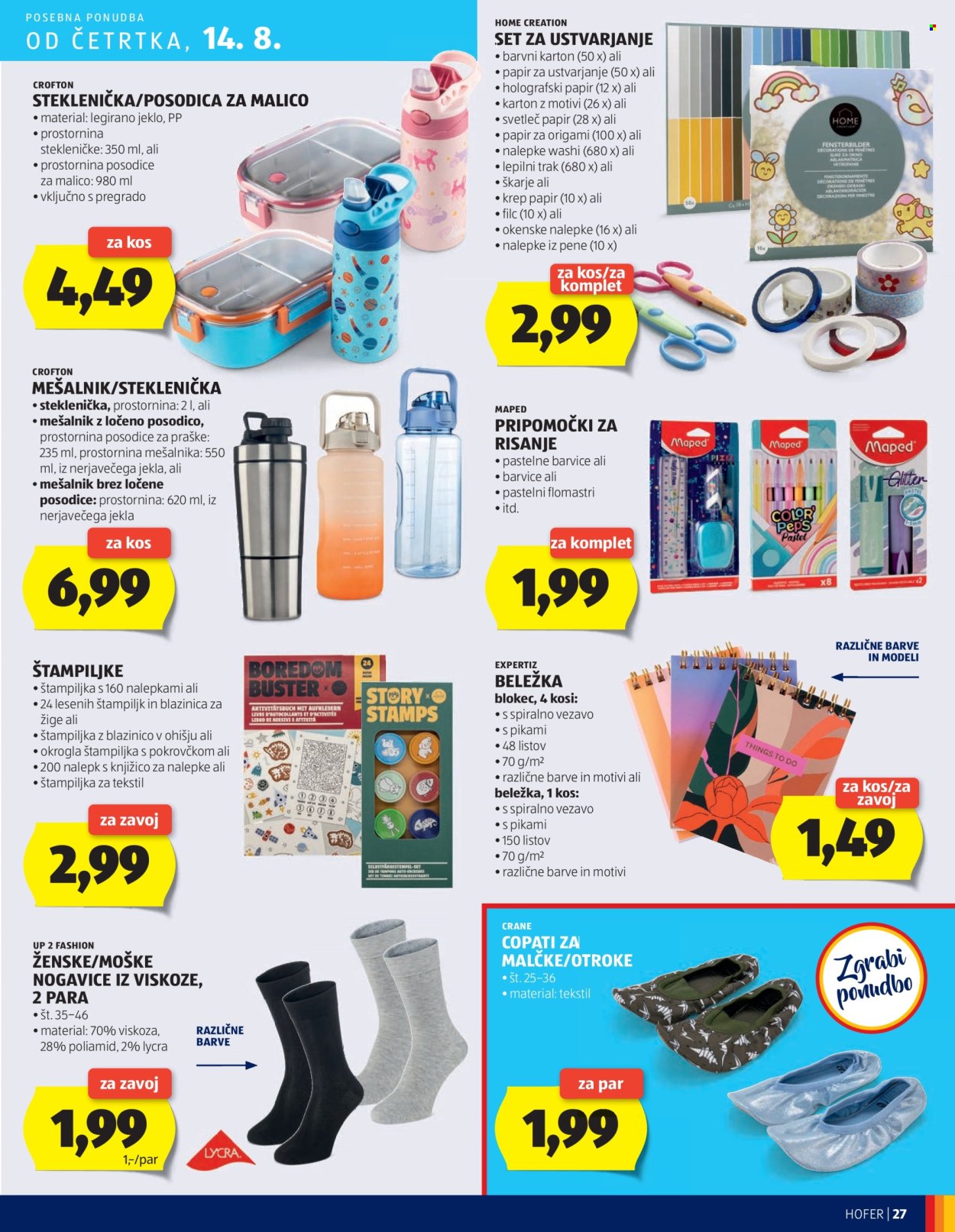 Hofer katalog - 7.8.2025 - 16.8.2025. Stran 27
