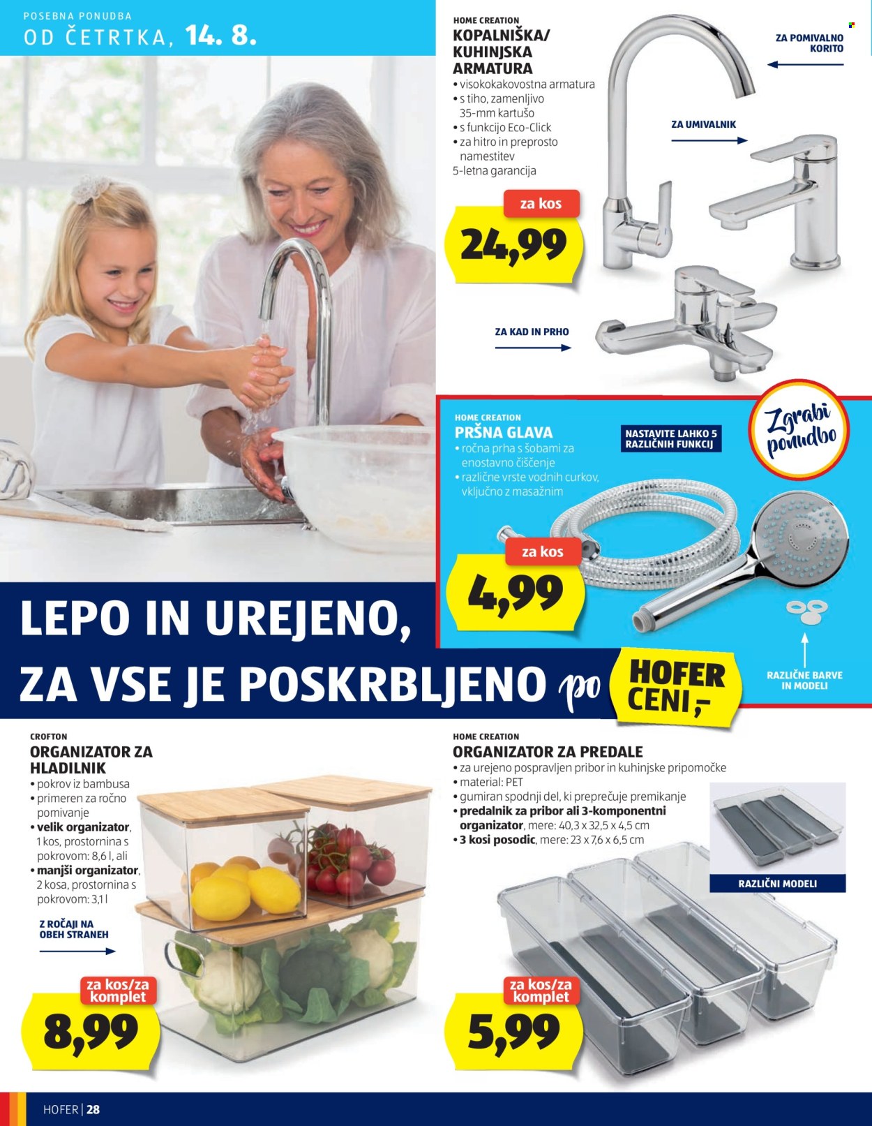 Hofer katalog - 7.8.2025 - 16.8.2025. Stran 28