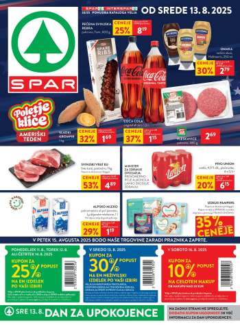 SPAR katalog - 13.8.2025 - 19.8.2025.