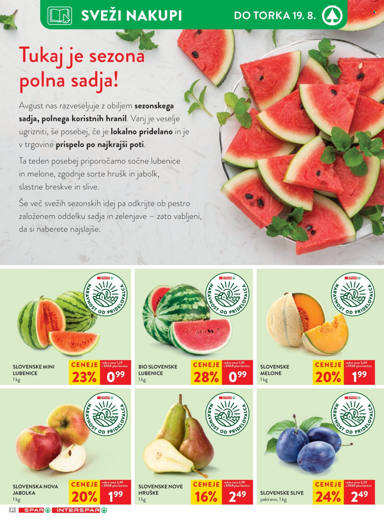 SPAR katalog - 13.8.2025 - 19.8.2025. Stran 9