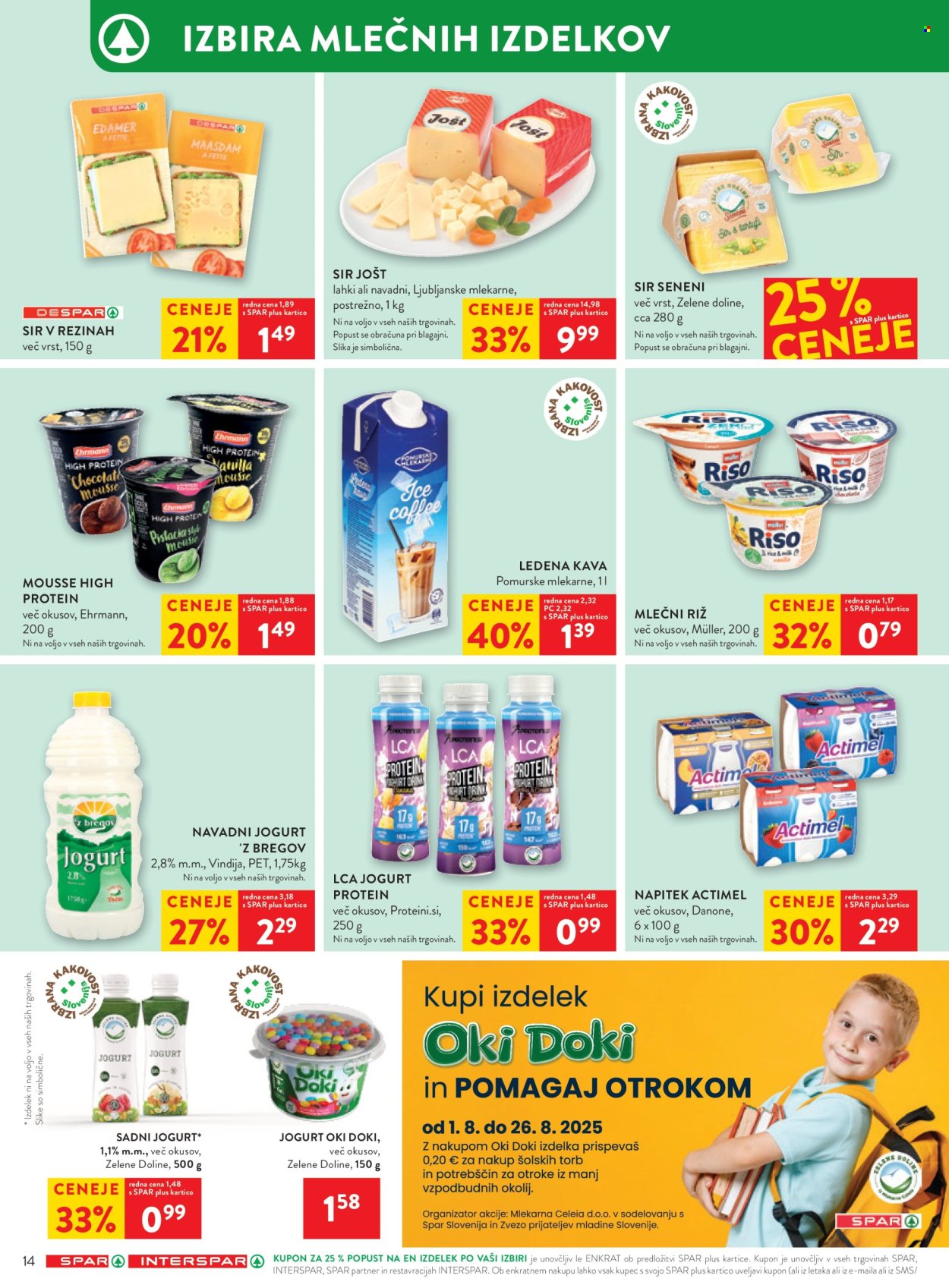 SPAR katalog - 13.8.2025 - 19.8.2025. Stran 18