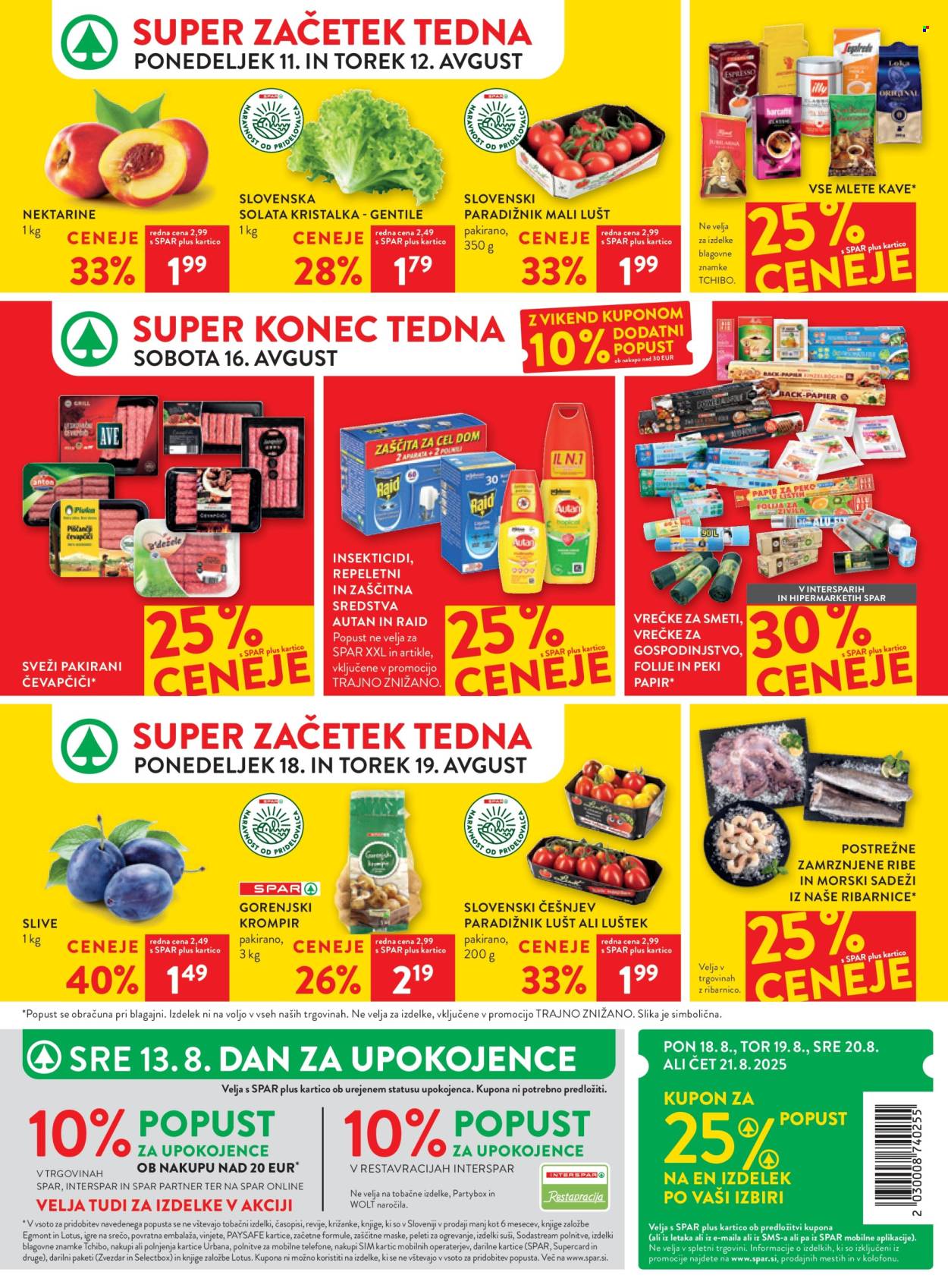 SPAR katalog - 13.8.2025 - 19.8.2025. Stran 34