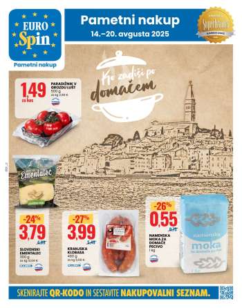 EuroSpin katalog - 14.8.2025 - 20.8.2025.