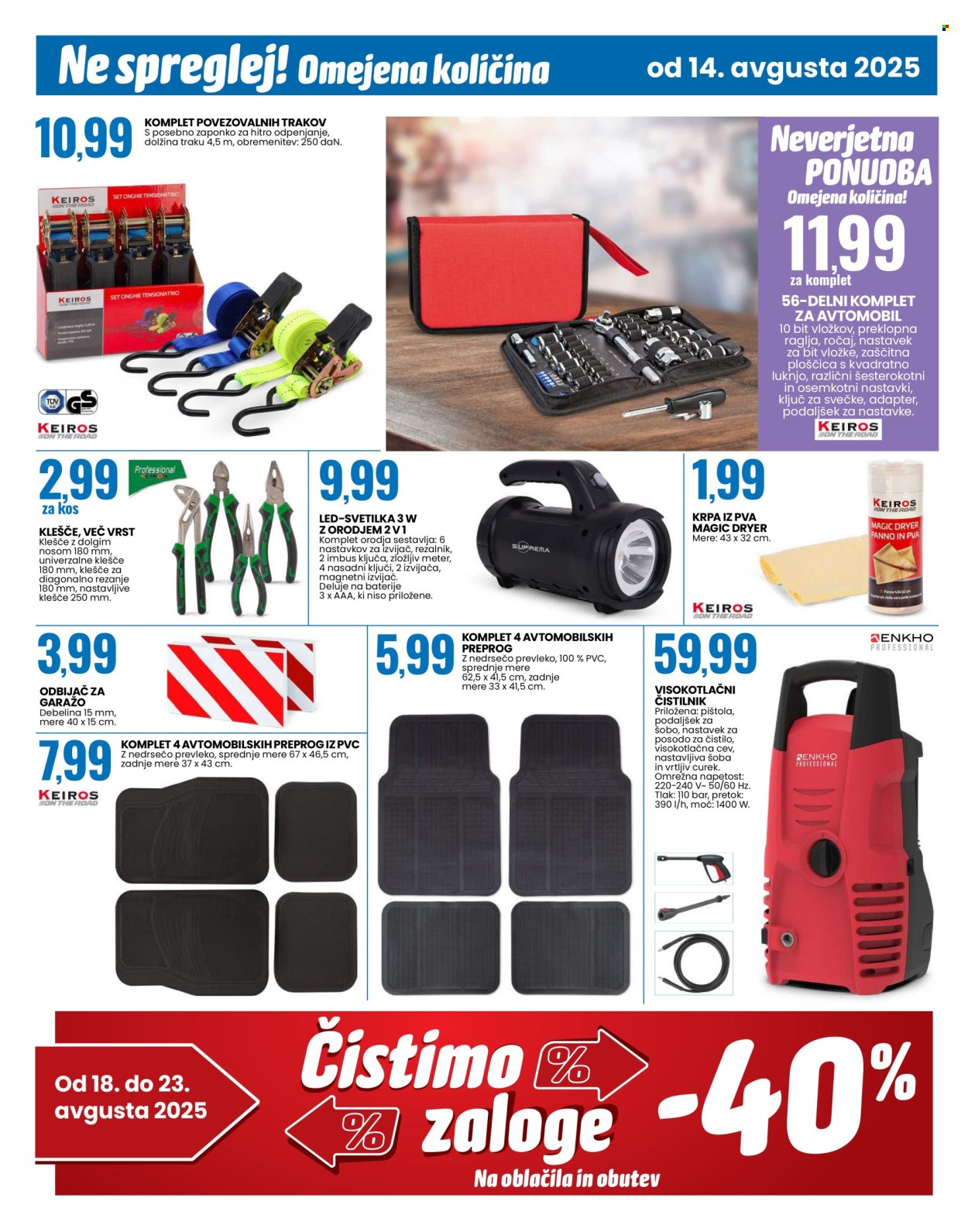 EuroSpin katalog - 14.8.2025 - 20.8.2025. Stran 15