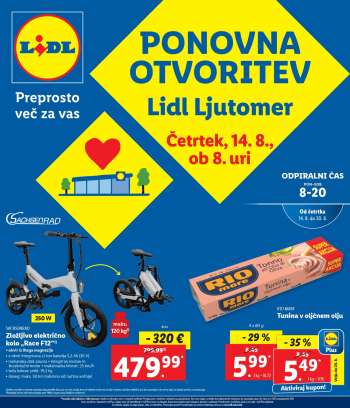 Lidl katalog - 14.8.2025 - 20.8.2025.