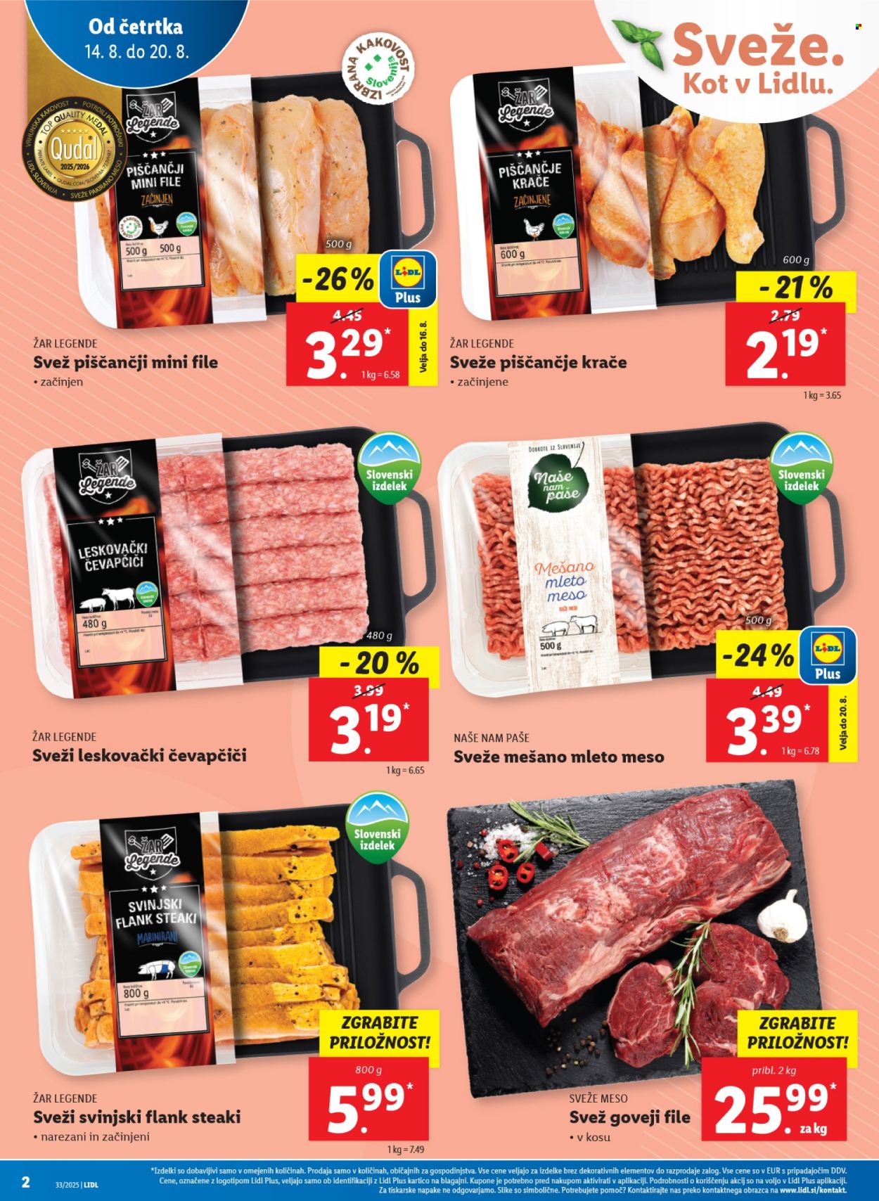 Lidl katalog - 14.8.2025 - 20.8.2025. Stran 2