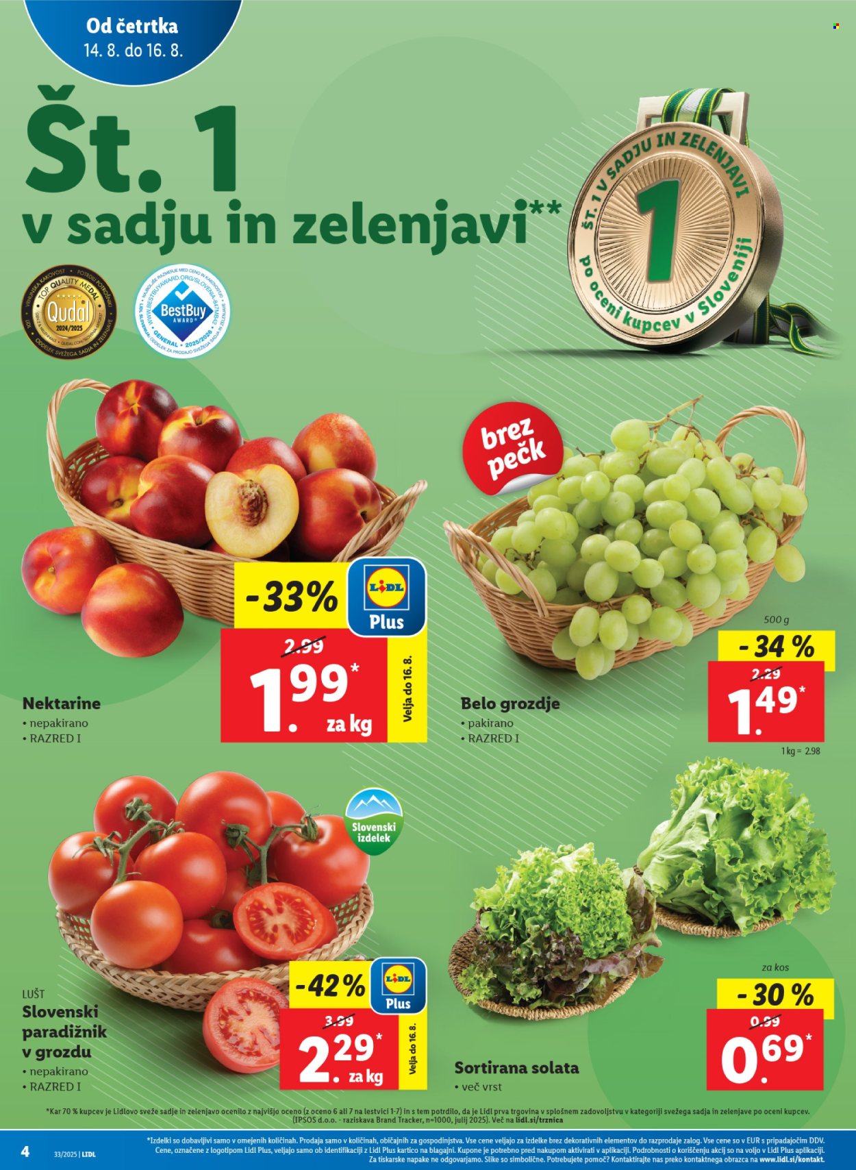 Lidl katalog - 14.8.2025 - 20.8.2025. Stran 4