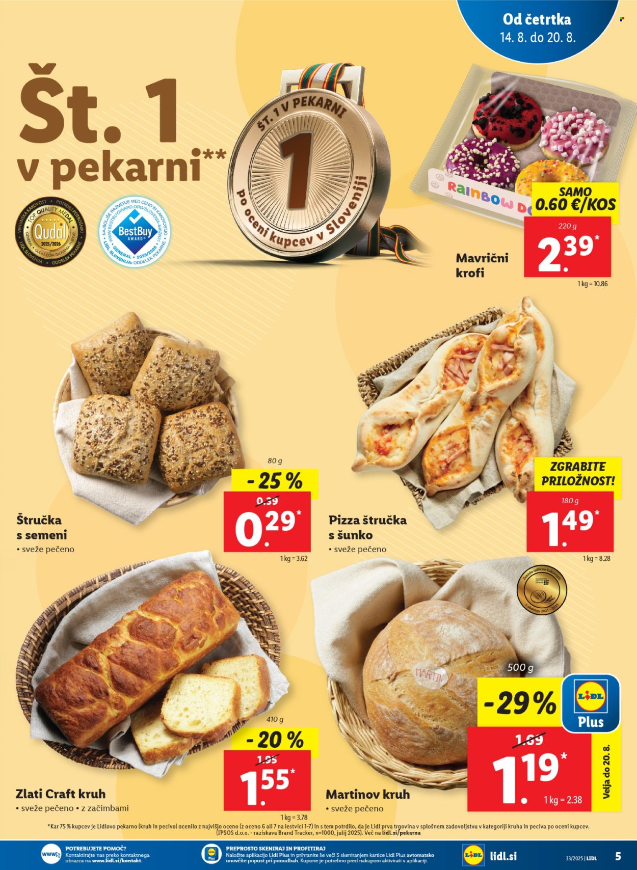Lidl katalog - 14.8.2025 - 20.8.2025. Stran 5