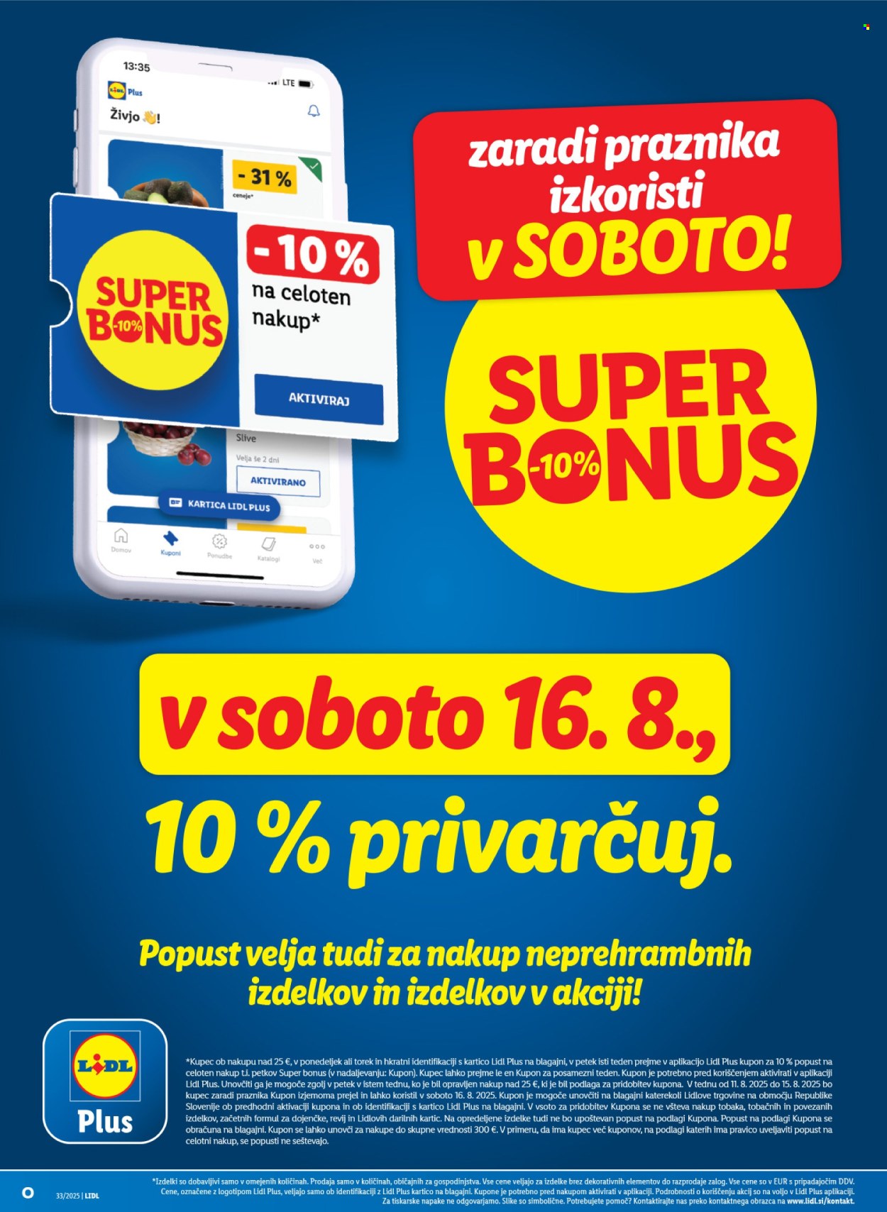 Lidl katalog - 14.8.2025 - 20.8.2025. Stran 7