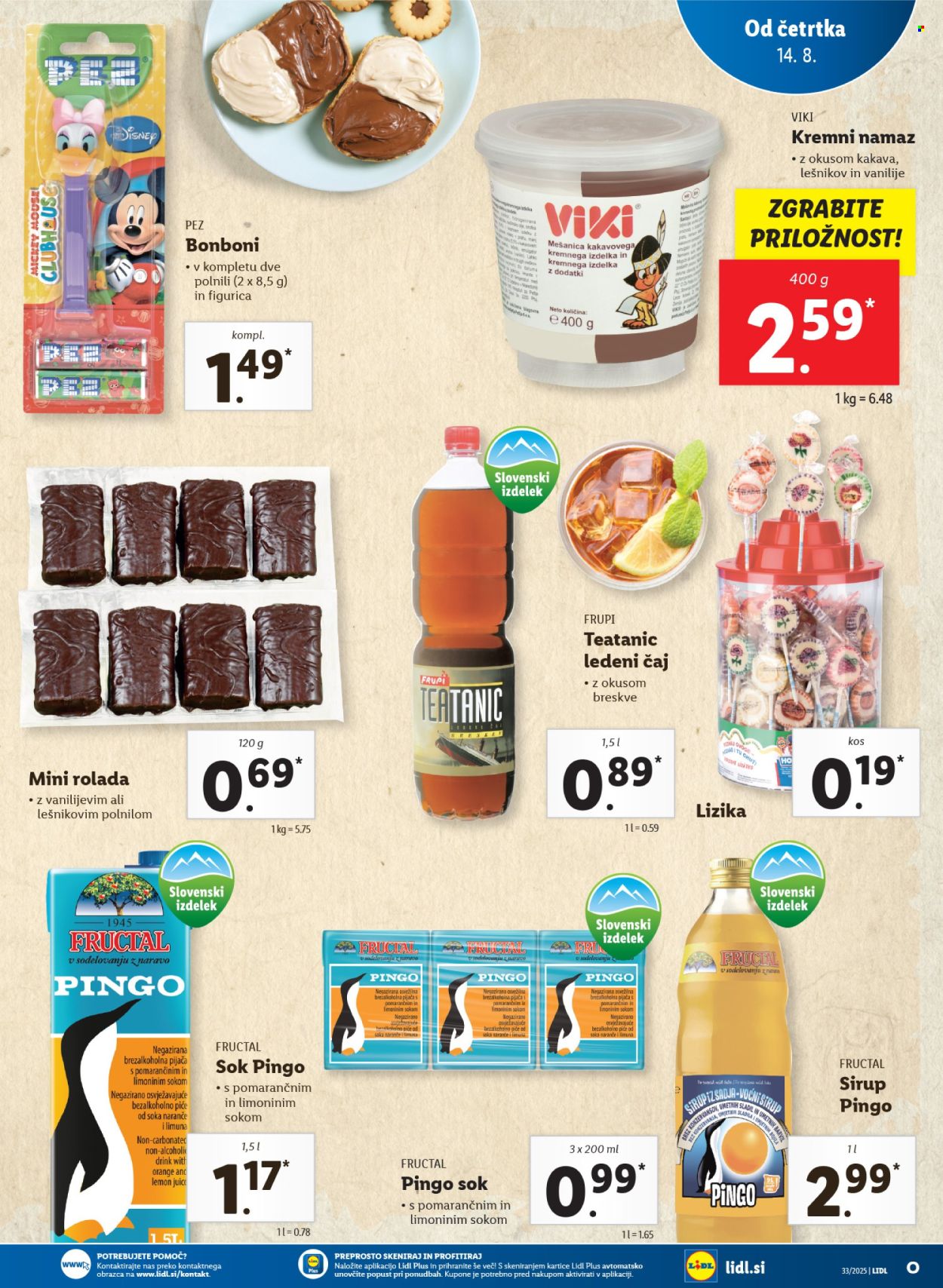 Lidl katalog - 14.8.2025 - 20.8.2025. Stran 25