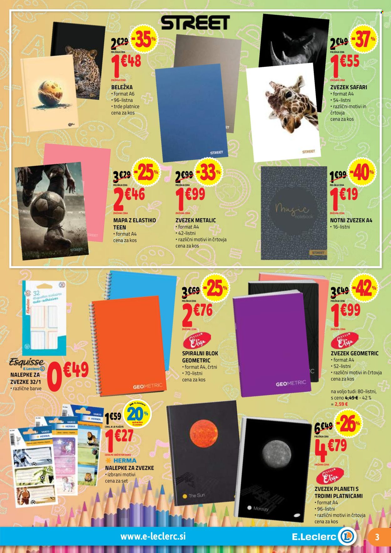 E.Leclerc katalog - 13.8.2025 - 23.8.2025. Stran 3