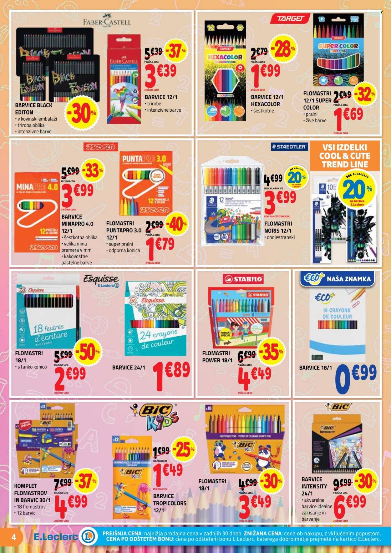 E.Leclerc katalog - 13.8.2025 - 23.8.2025. Stran 4