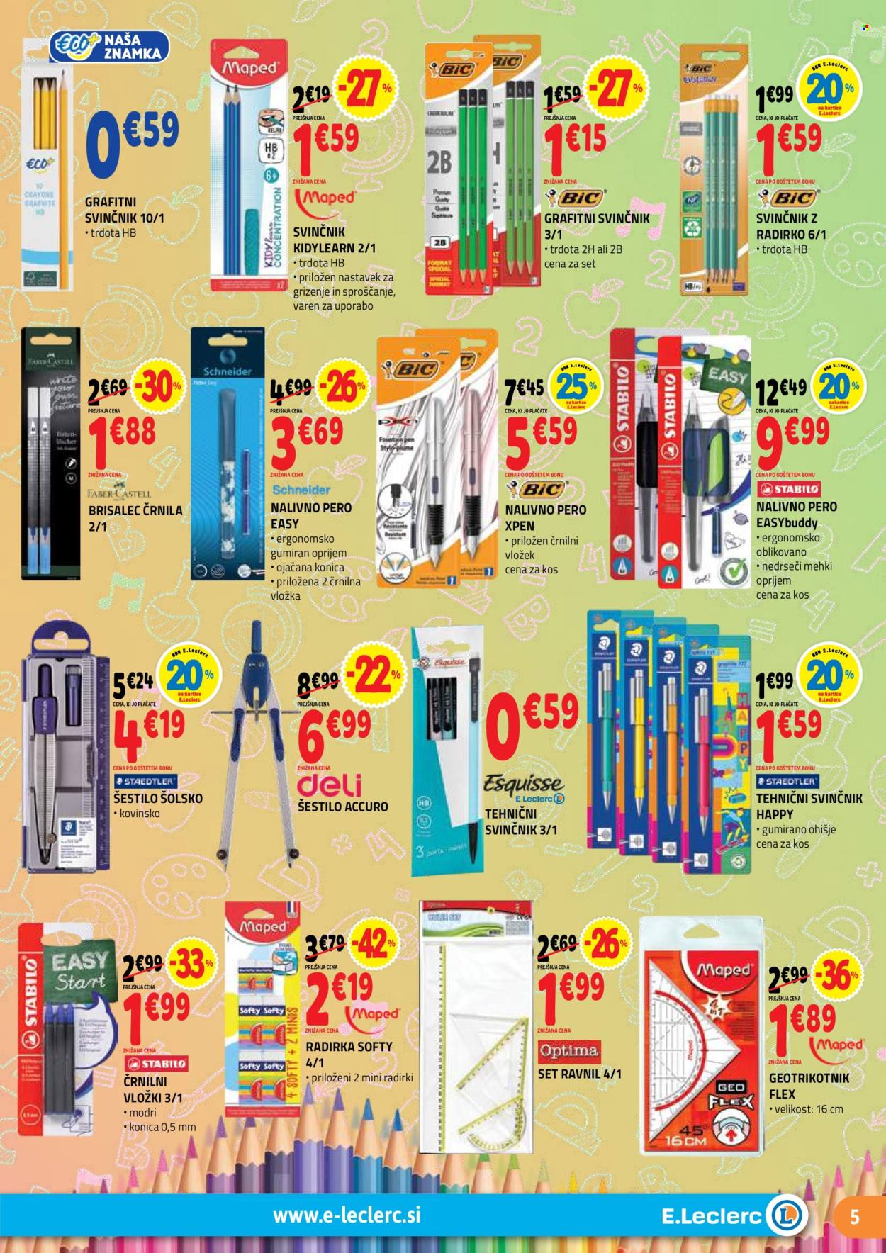 E.Leclerc katalog - 13.8.2025 - 23.8.2025. Stran 5