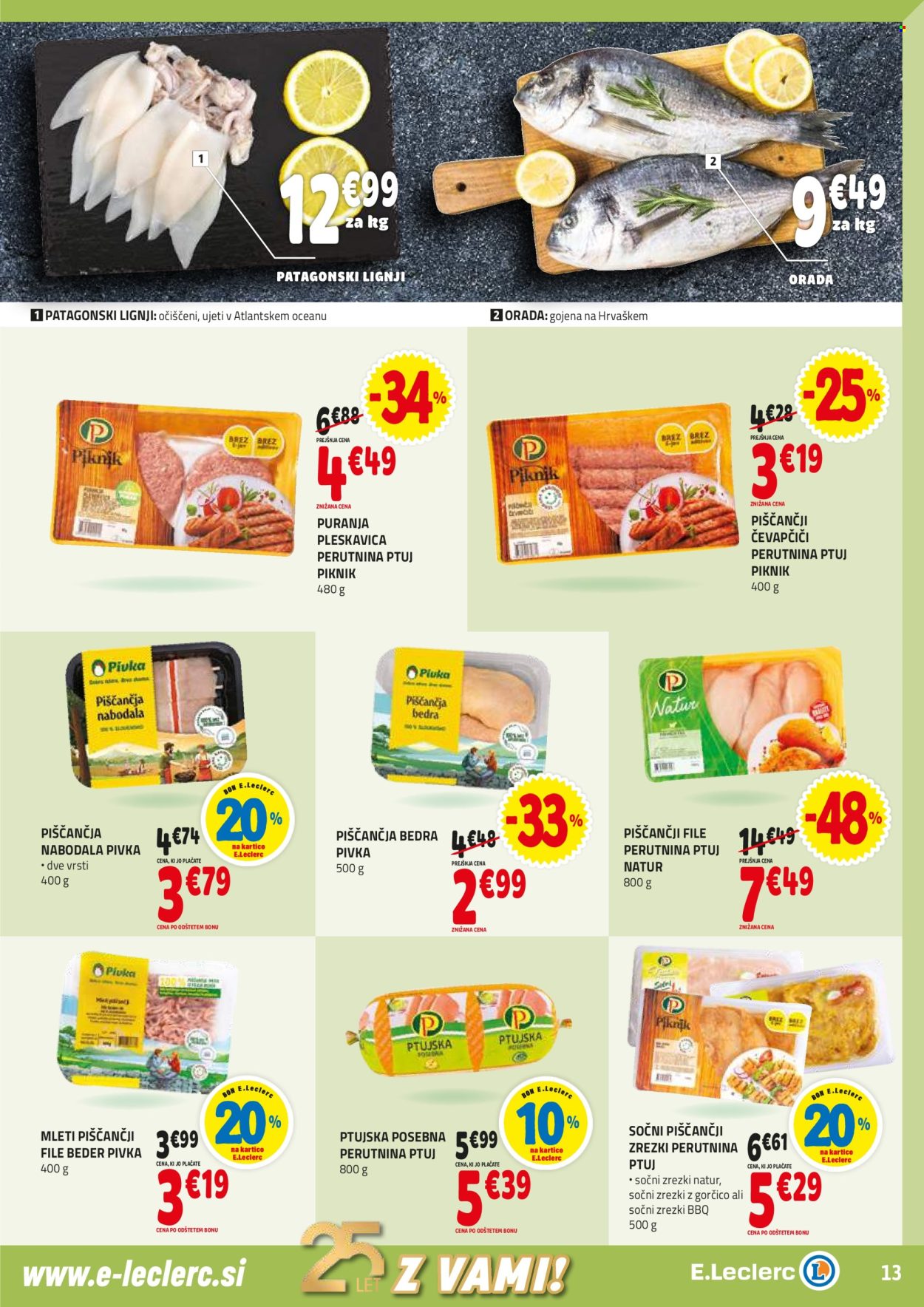 E.Leclerc katalog - 13.8.2025 - 23.8.2025. Stran 13