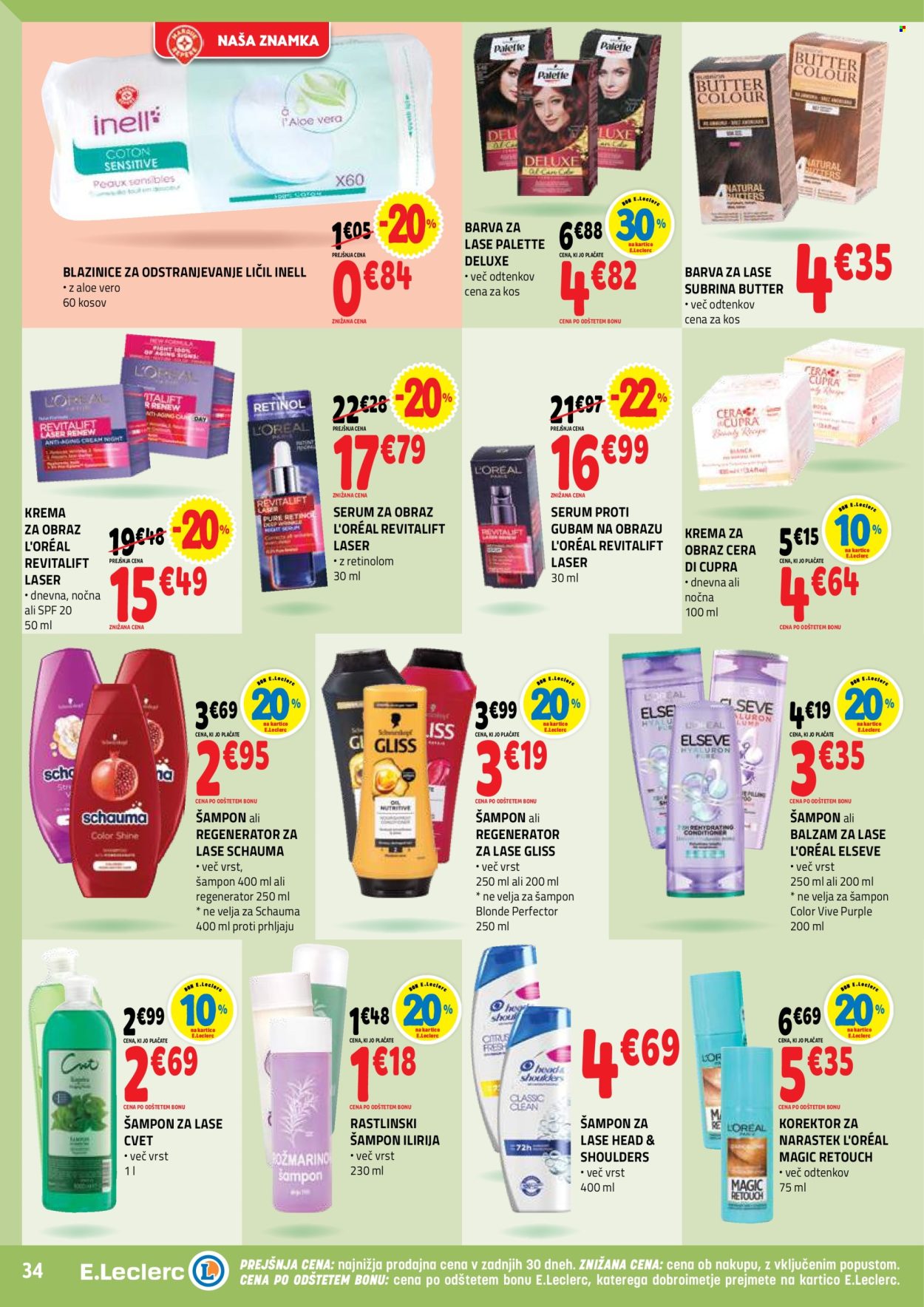 E.Leclerc katalog - 13.8.2025 - 23.8.2025. Stran 34