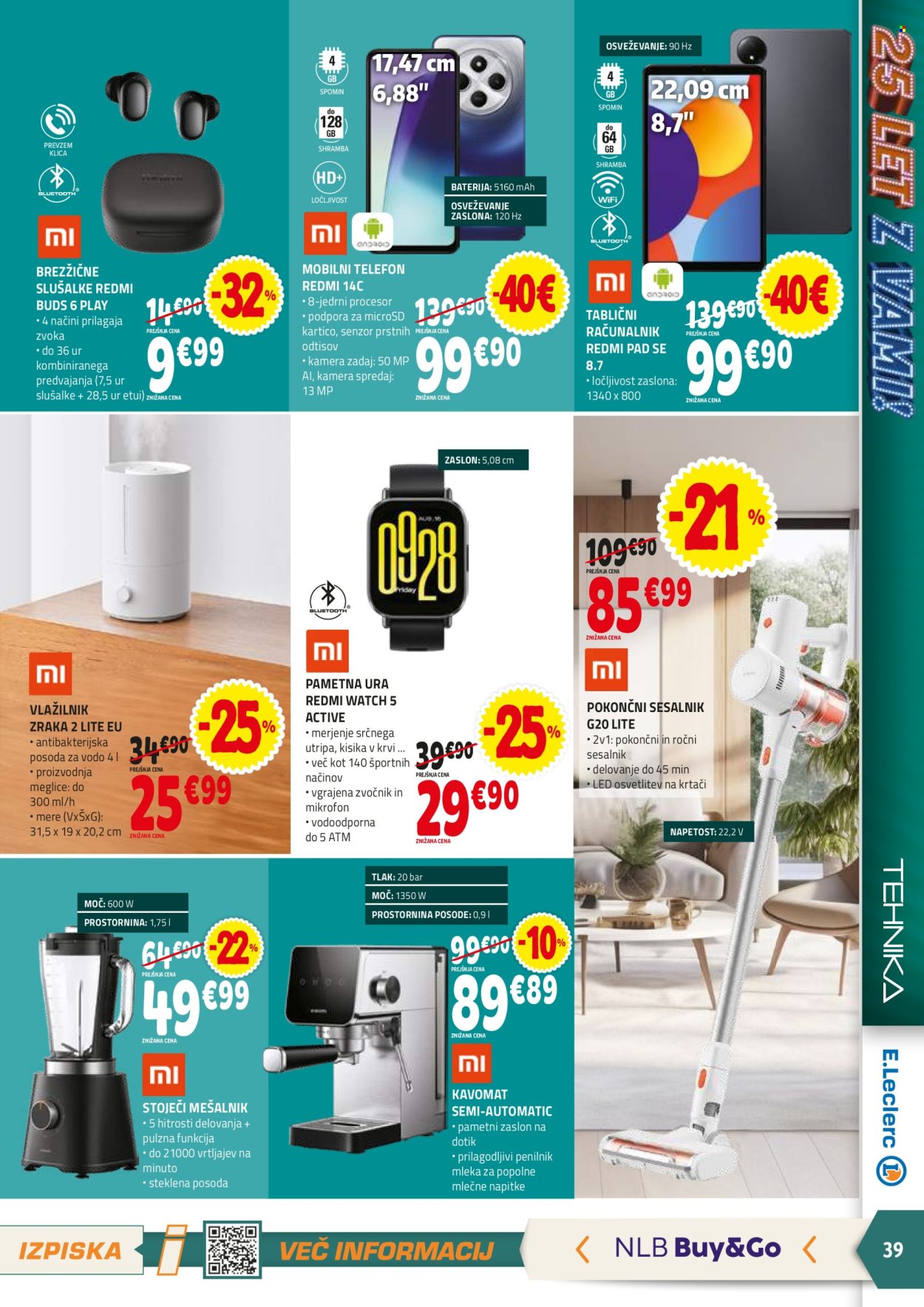 E.Leclerc katalog - 13.8.2025 - 23.8.2025. Stran 39