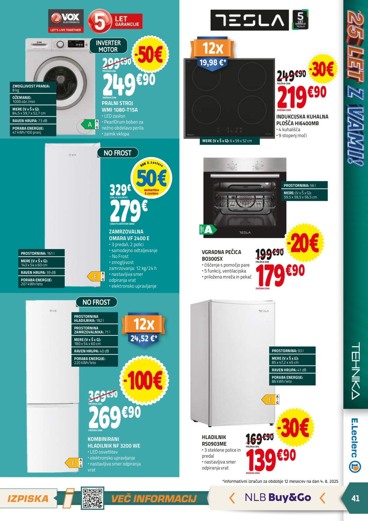 E.Leclerc katalog - 13.8.2025 - 23.8.2025. Stran 41