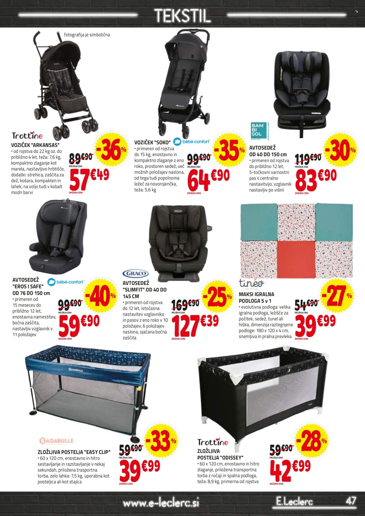 E.Leclerc katalog - 13.8.2025 - 23.8.2025. Stran 47