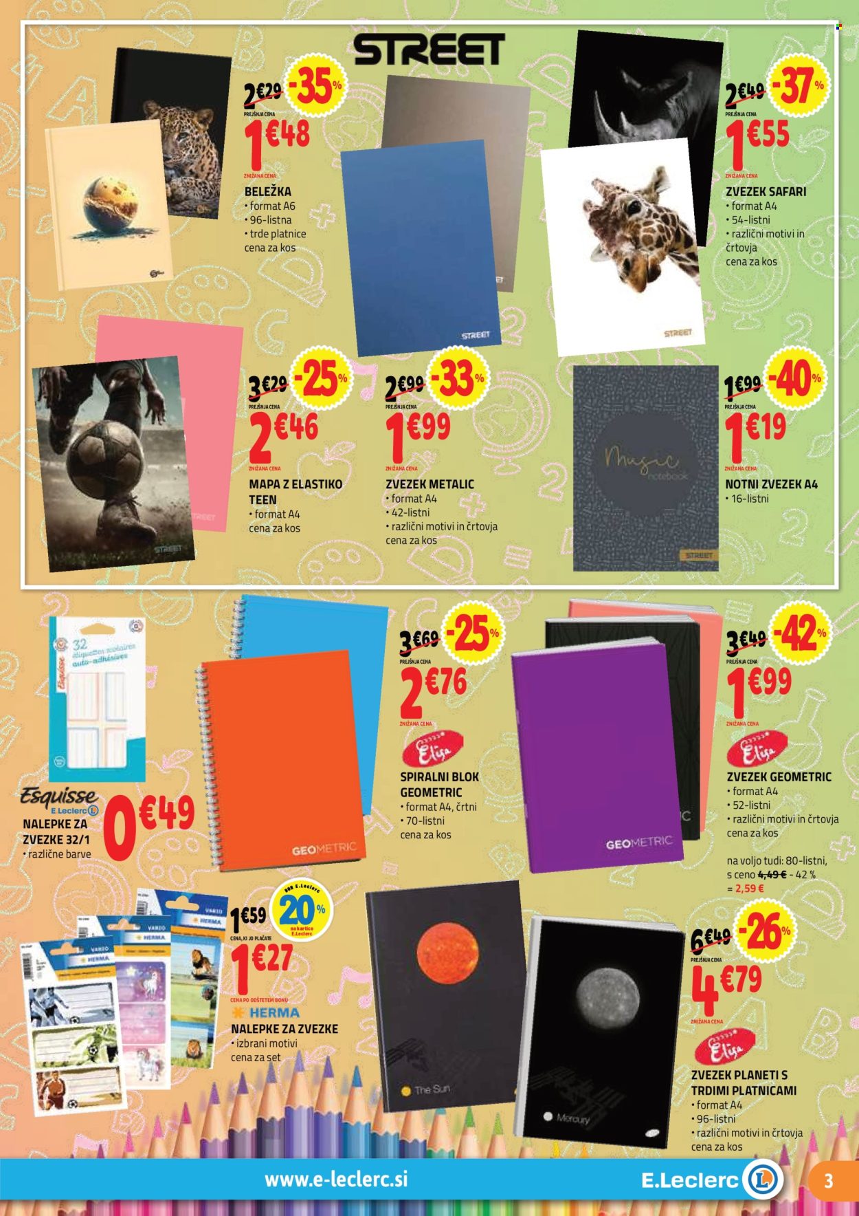 E.Leclerc katalog - 13.8.2025 - 23.8.2025. Stran 3
