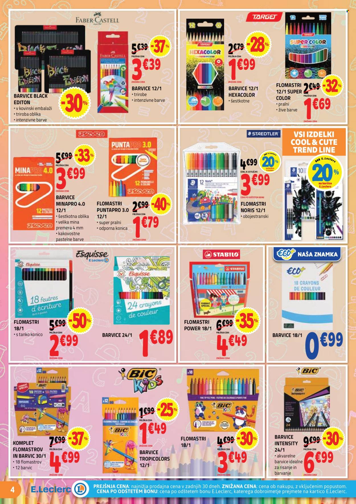 E.Leclerc katalog - 13.8.2025 - 23.8.2025. Stran 4
