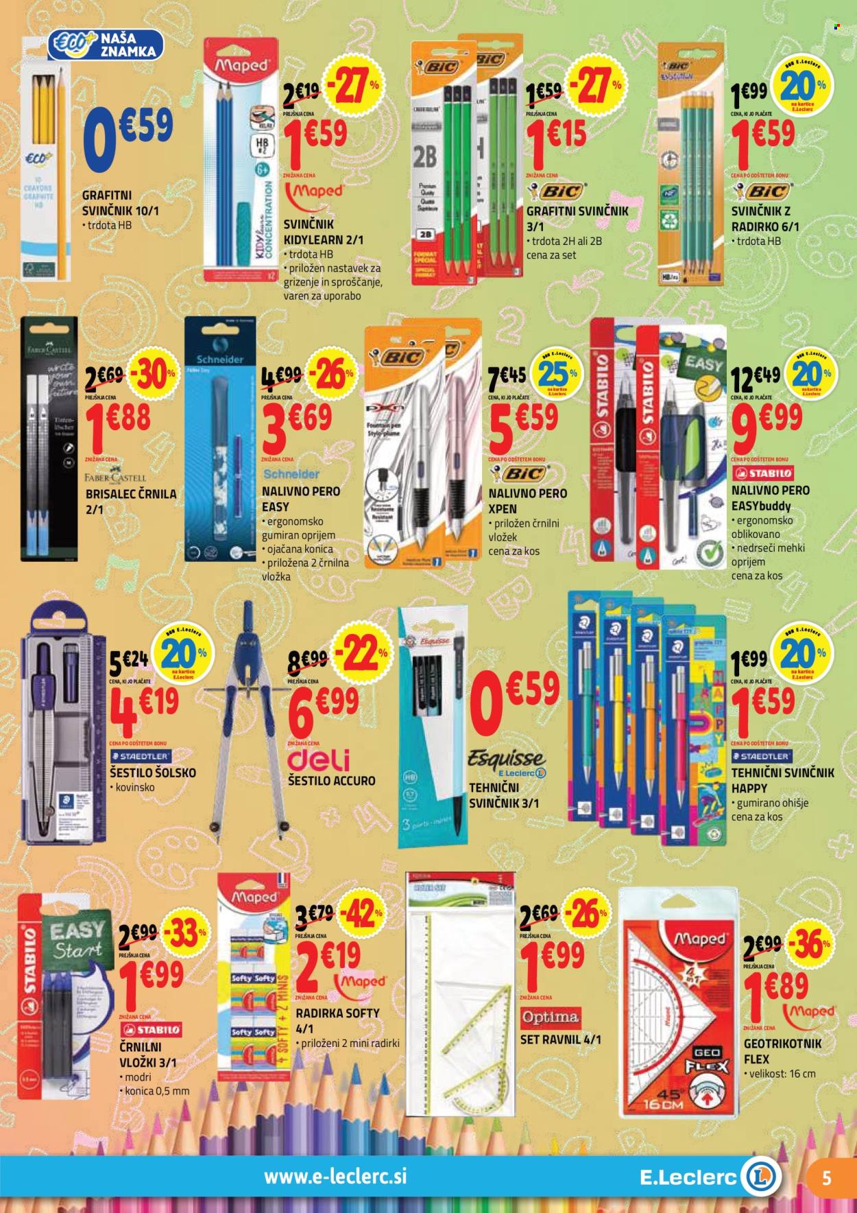 E.Leclerc katalog - 13.8.2025 - 23.8.2025. Stran 5