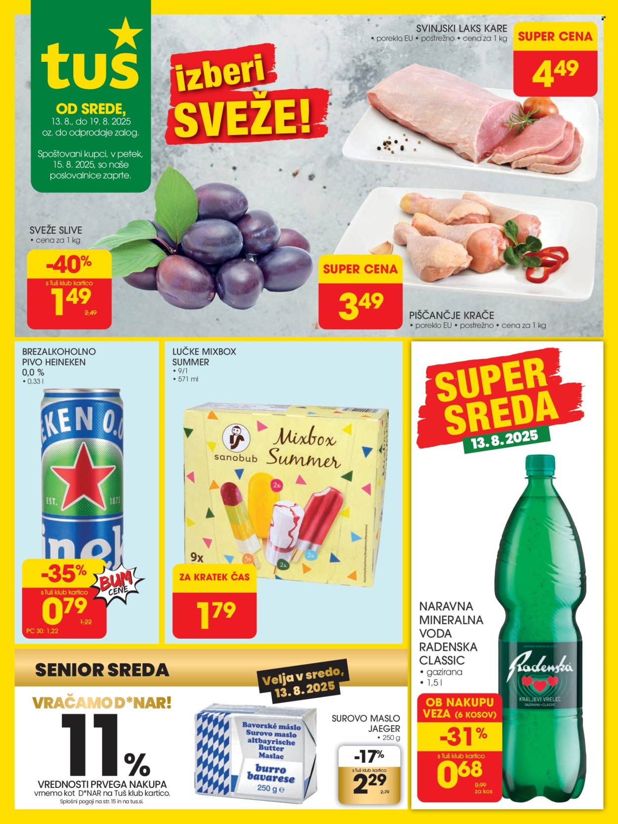 Tuš Cash & Carry katalog - 13.8.2025 - 19.8.2025. Stran 1