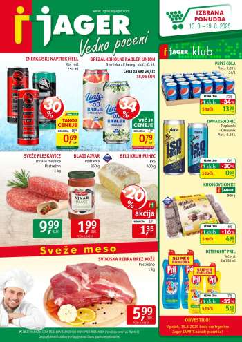JAGER katalog - 13.8.2025 - 19.8.2025.