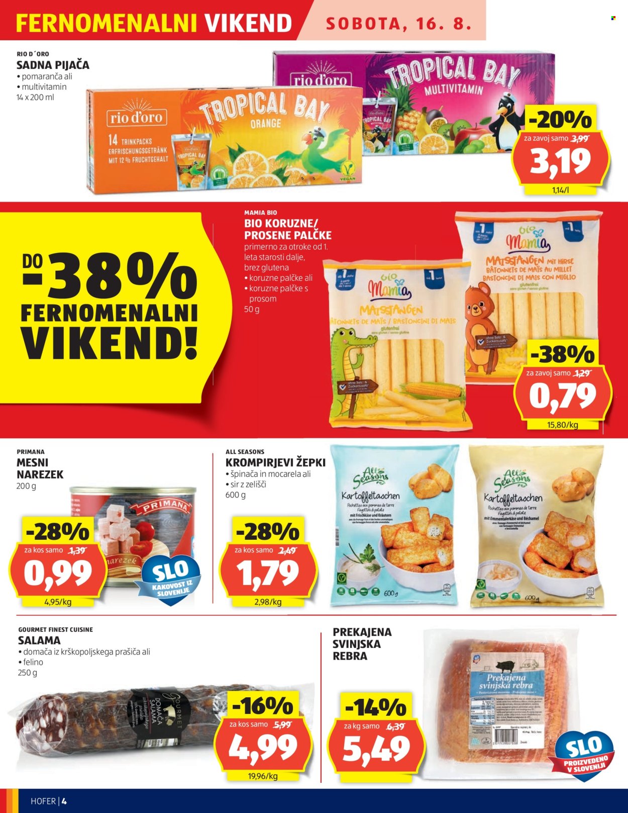 Hofer katalog - 14.8.2025 - 23.8.2025. Stran 4