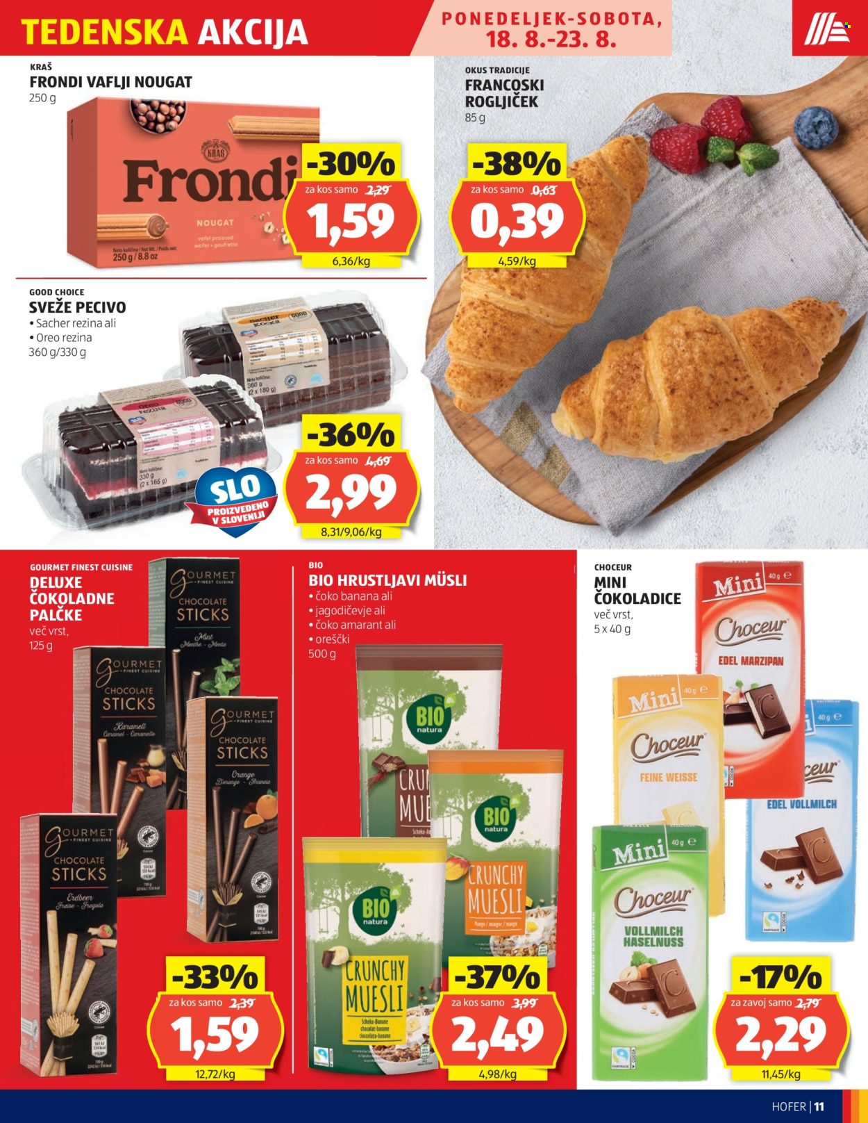 Hofer katalog - 14.8.2025 - 23.8.2025. Stran 11