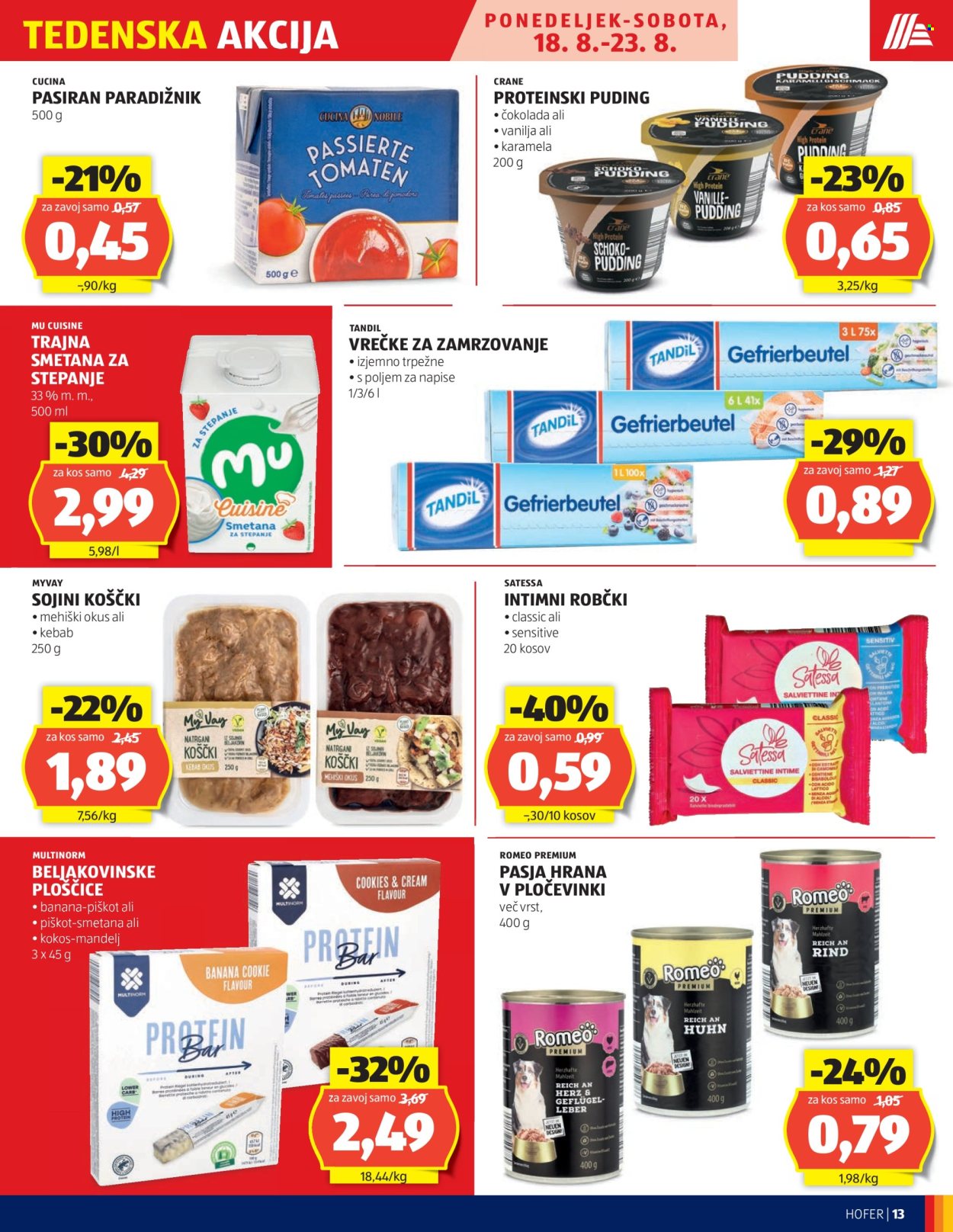 Hofer katalog - 14.8.2025 - 23.8.2025. Stran 13