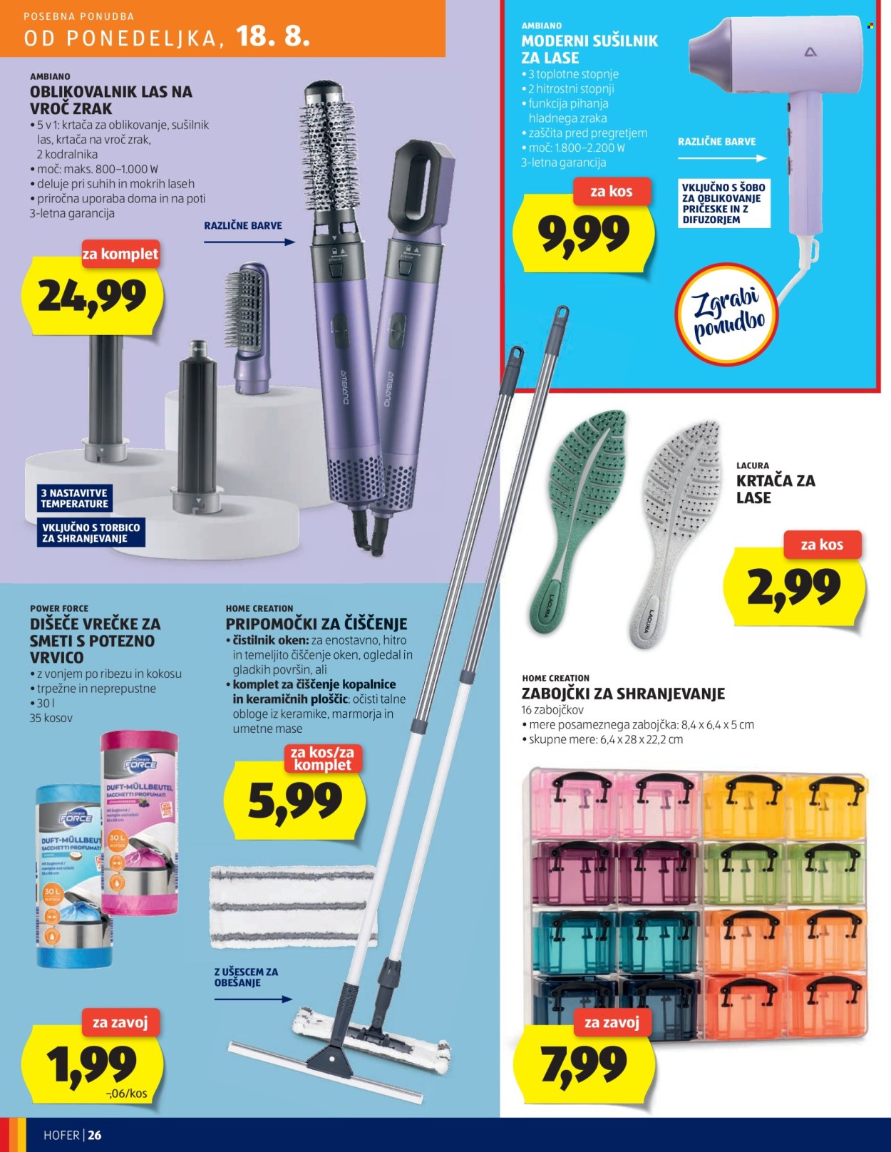 Hofer katalog - 14.8.2025 - 23.8.2025. Stran 26