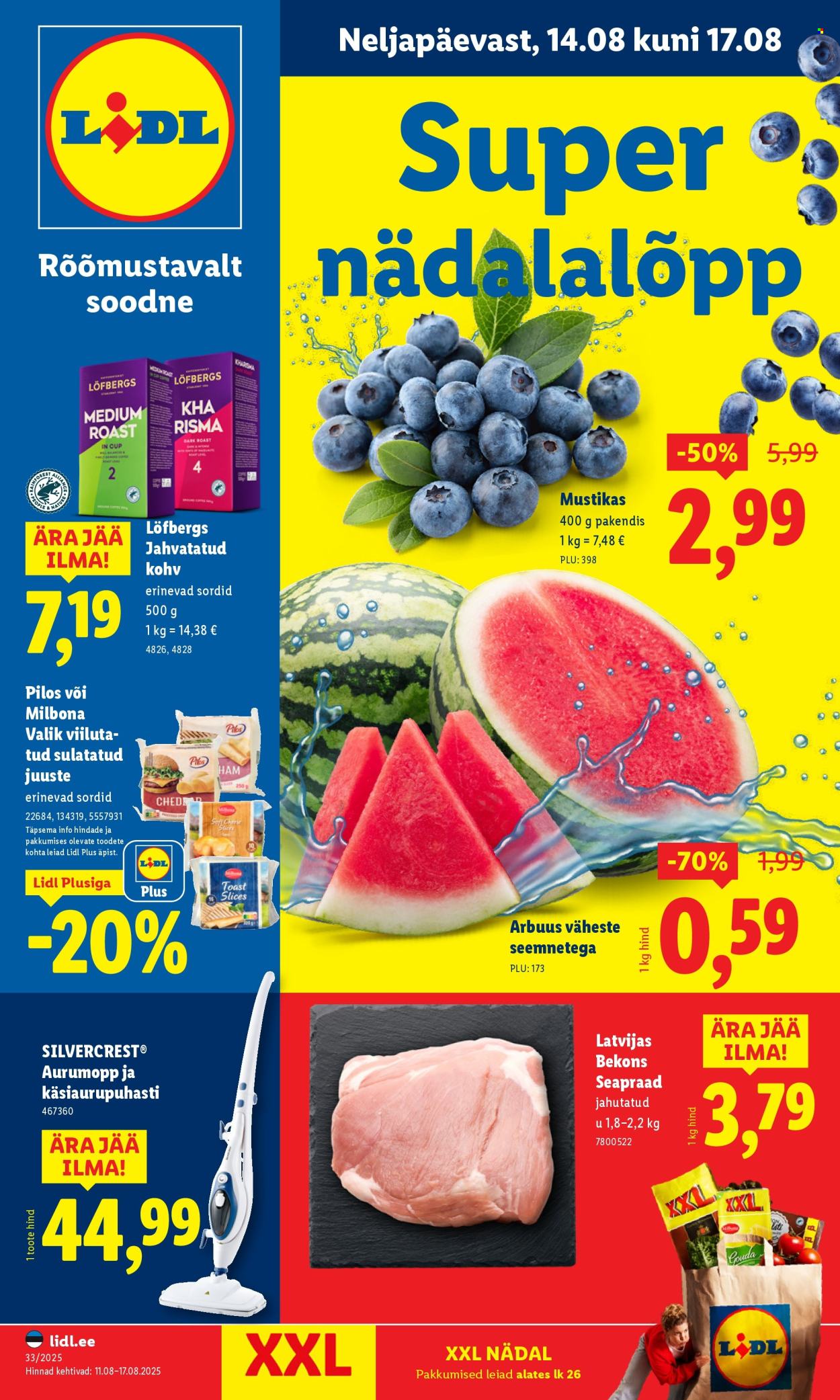 Lidl katalog - 14.8.2025 - 17.8.2025. Stran 1