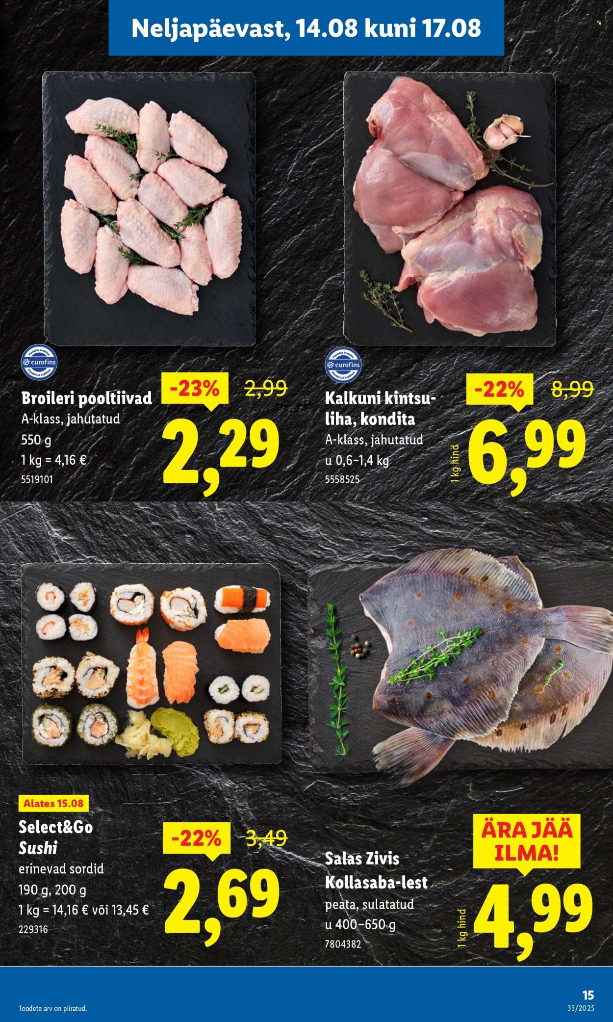 Lidl katalog - 14.8.2025 - 17.8.2025. Stran 15
