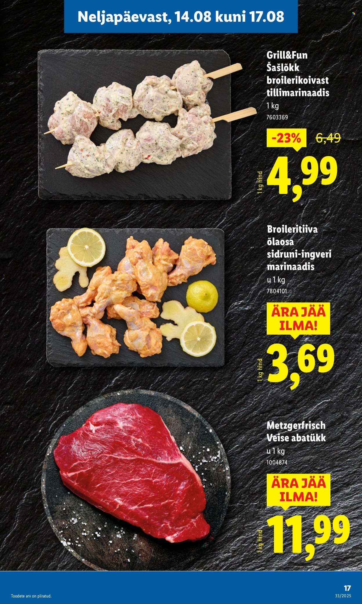 Lidl katalog - 14.8.2025 - 17.8.2025. Stran 17
