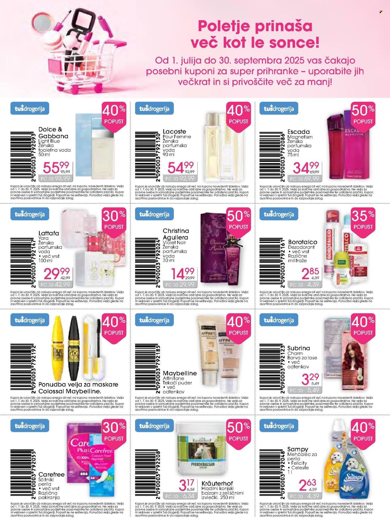 Tuš Drogeria katalog - 13.8.2025 - 30.8.2025. Stran 12