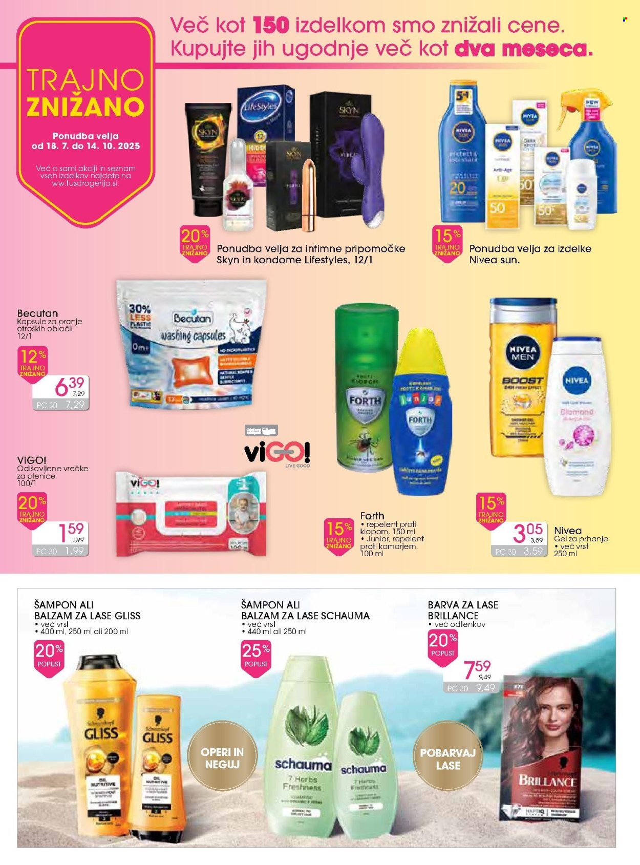 Tuš Drogeria katalog - 13.8.2025 - 30.8.2025. Stran 14