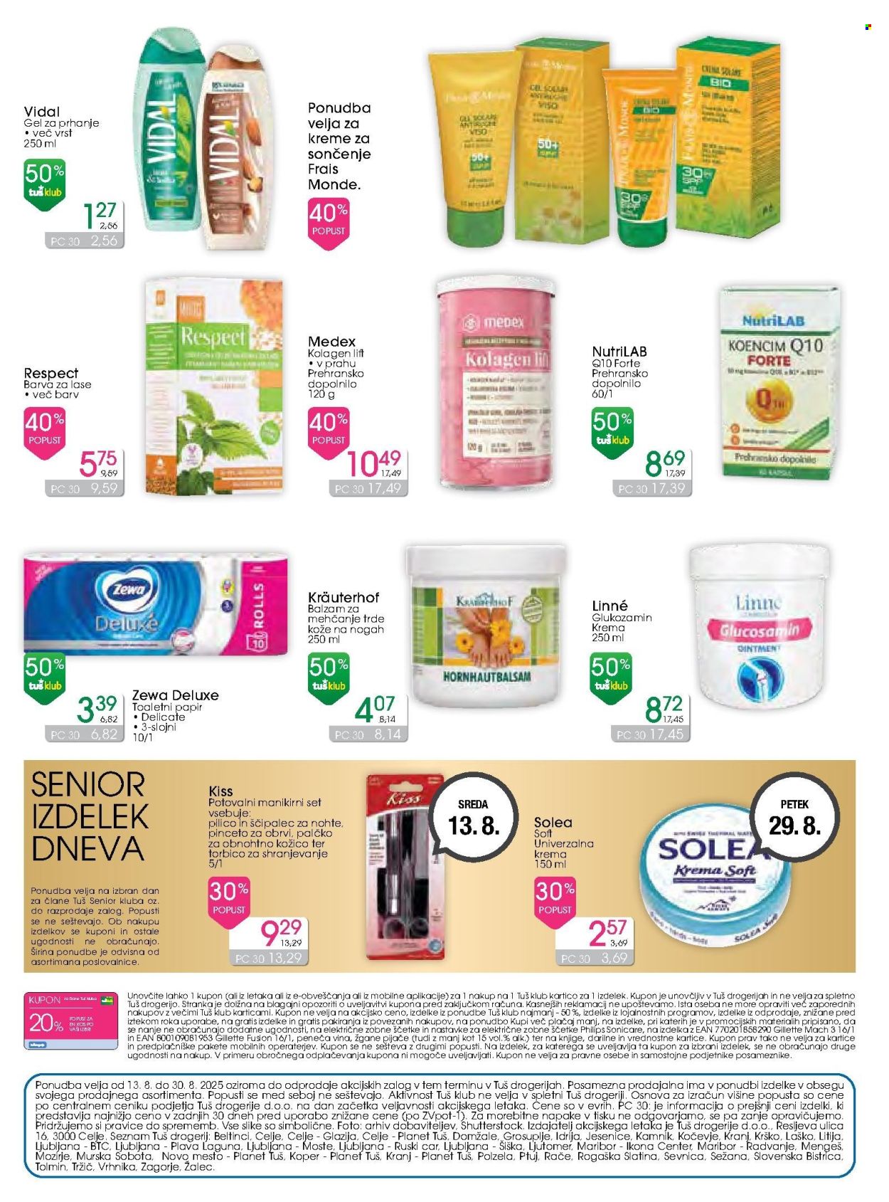 Tuš Drogeria katalog - 13.8.2025 - 30.8.2025. Stran 16